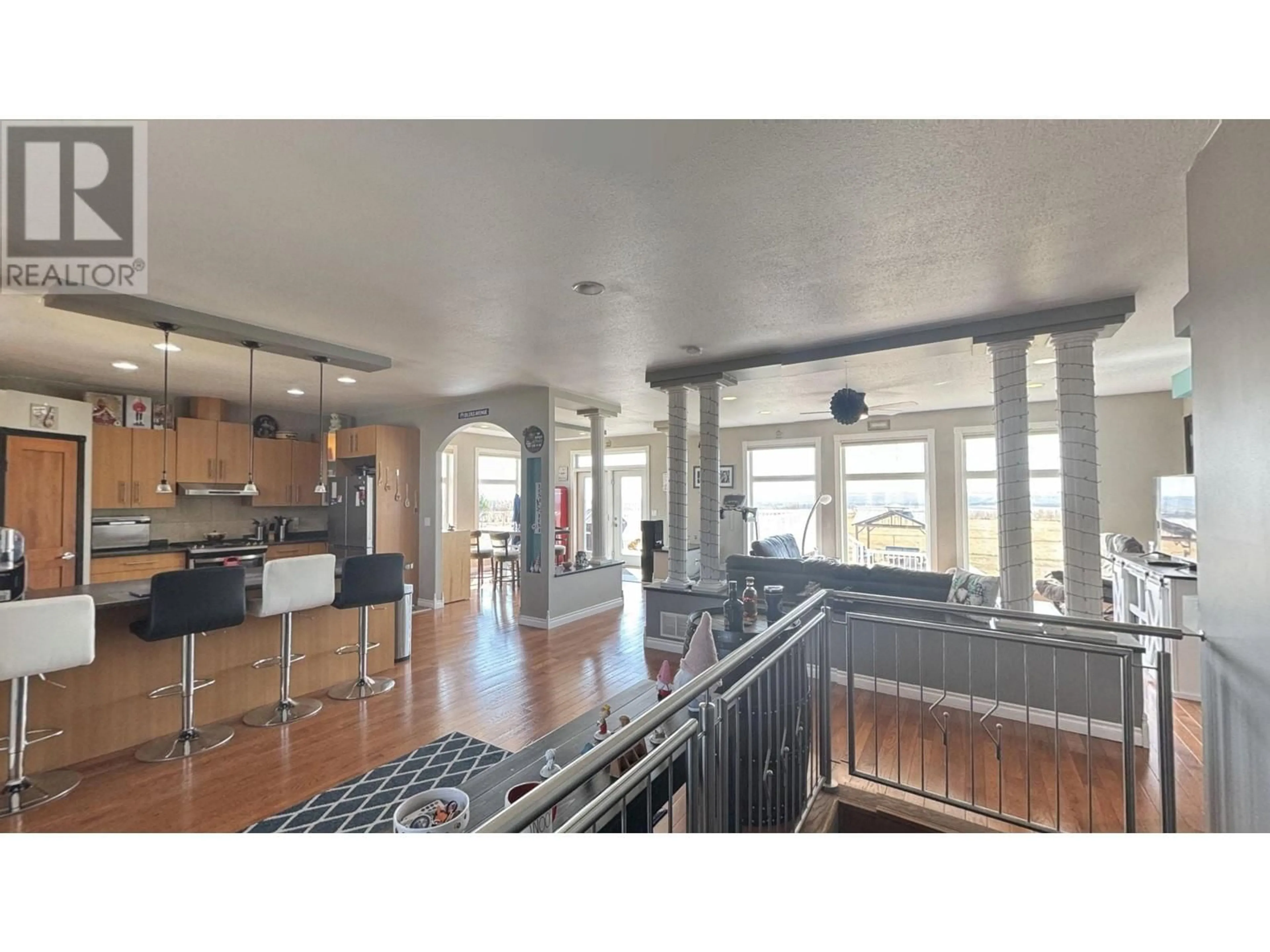 Open concept kitchen, ceramic/tile floor for 4829 CECIL LAKE ROAD, Cecil Lake British Columbia V0C1G0