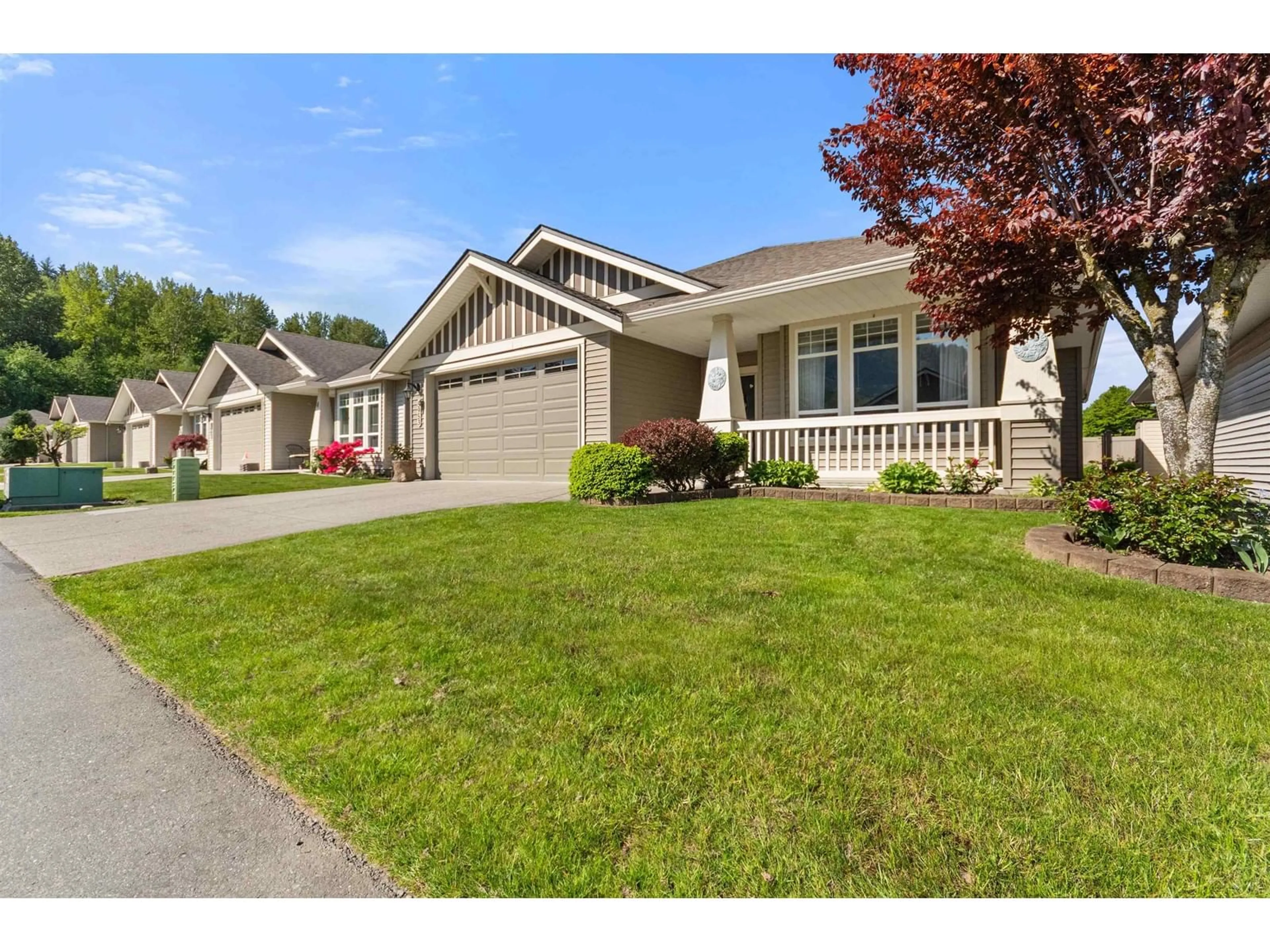 Home with vinyl exterior material, street for 5953 RIVERSTONE STREET, Chilliwack British Columbia V2R0E2