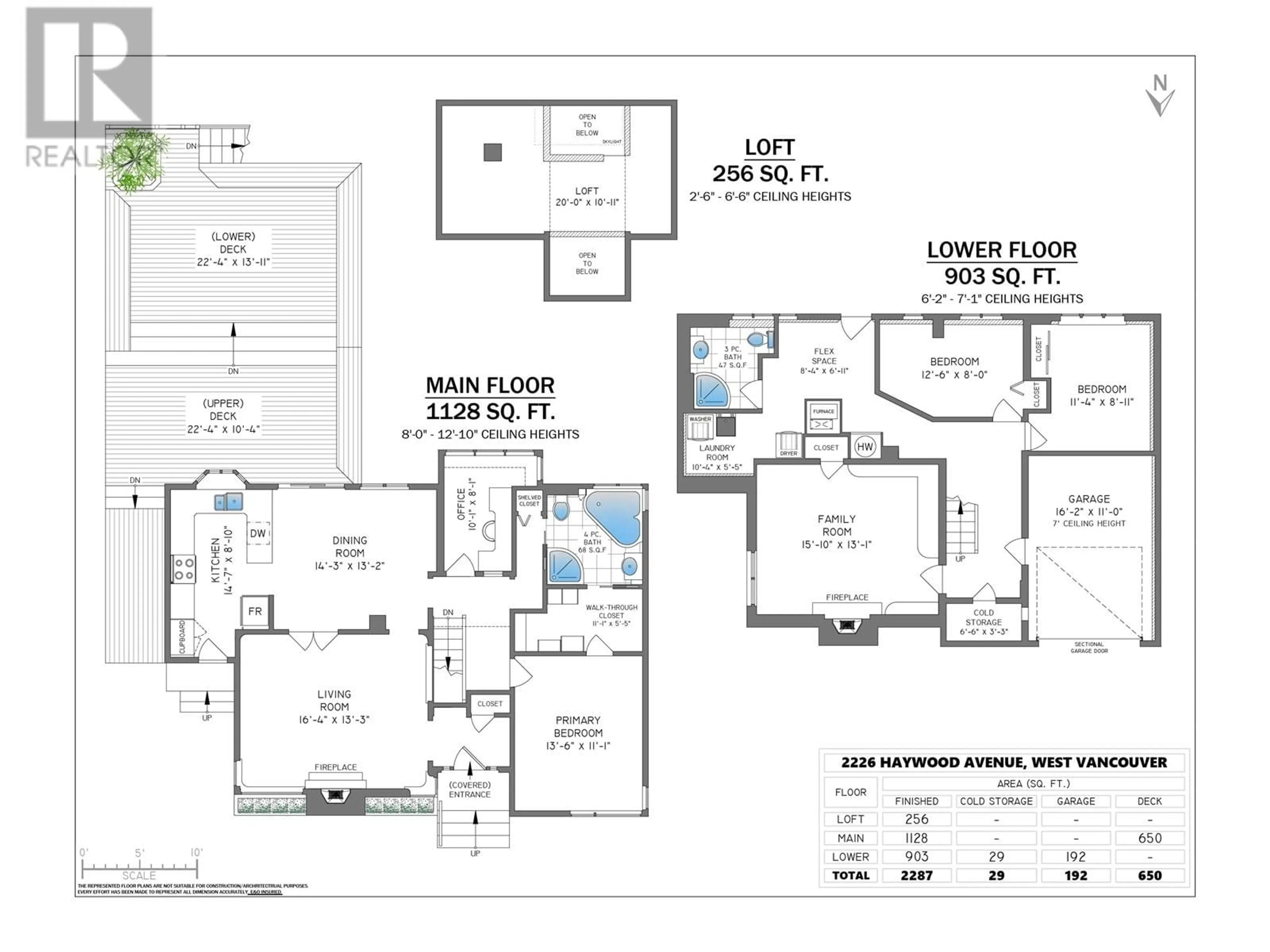 Floor plan for 2226 HAYWOOD AVENUE, West Vancouver British Columbia V7V1X5