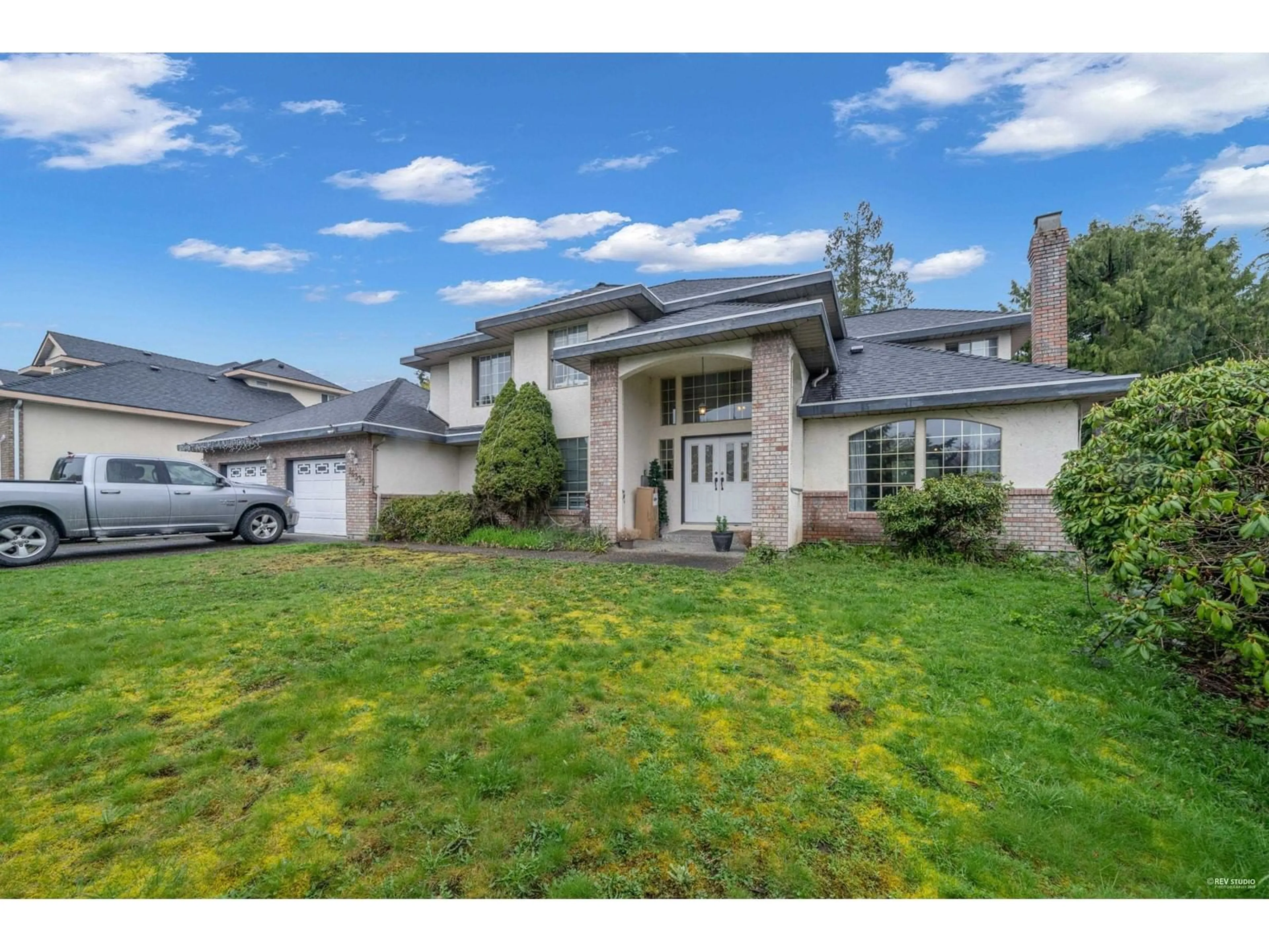 A pic from outside/outdoor area/front of a property/back of a property/a pic from drone, street for 16339 92, Surrey British Columbia V4N3C9