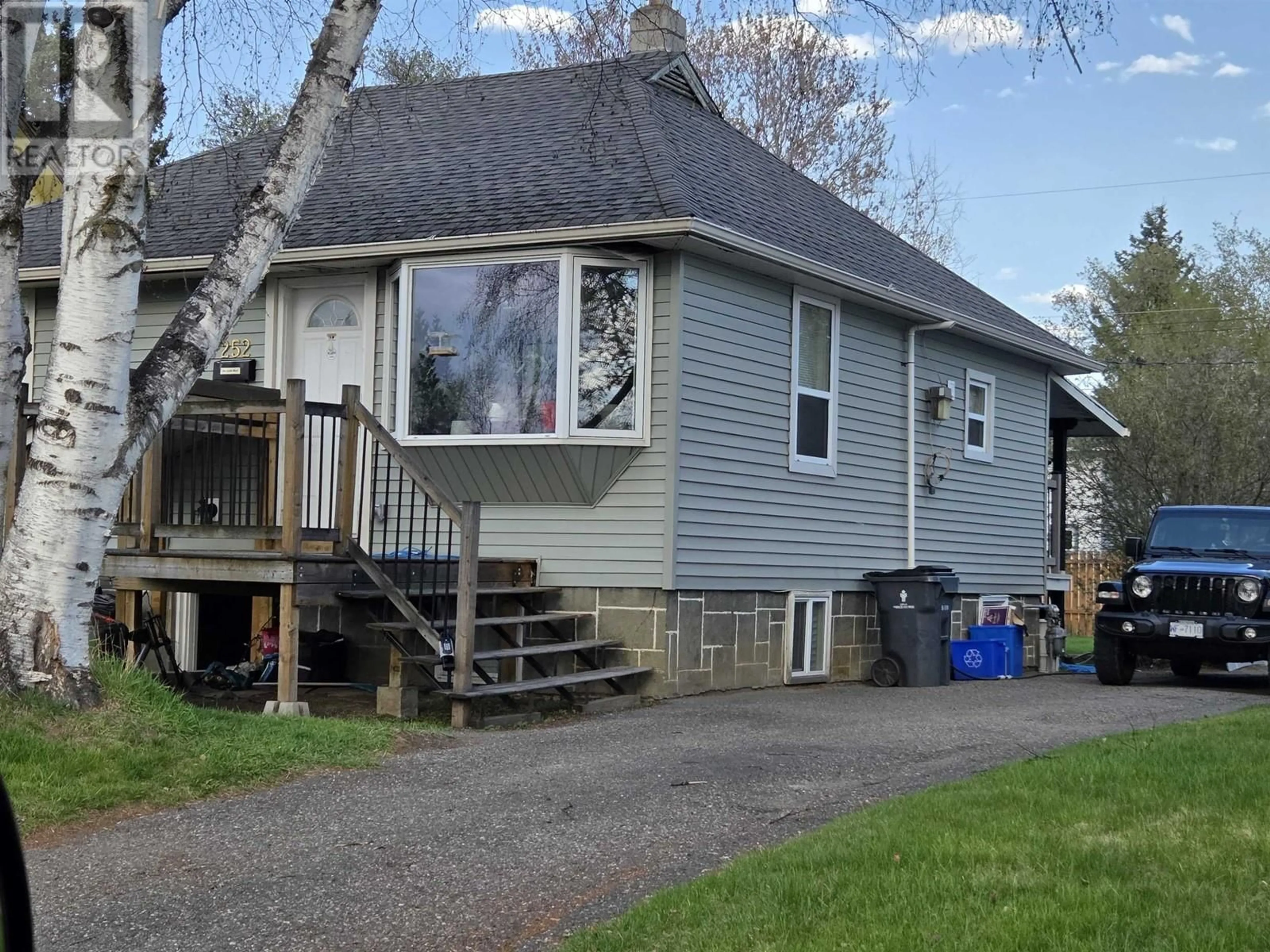 Home with vinyl exterior material, street for 252 EWERT STREET, Prince George British Columbia V2M2N4
