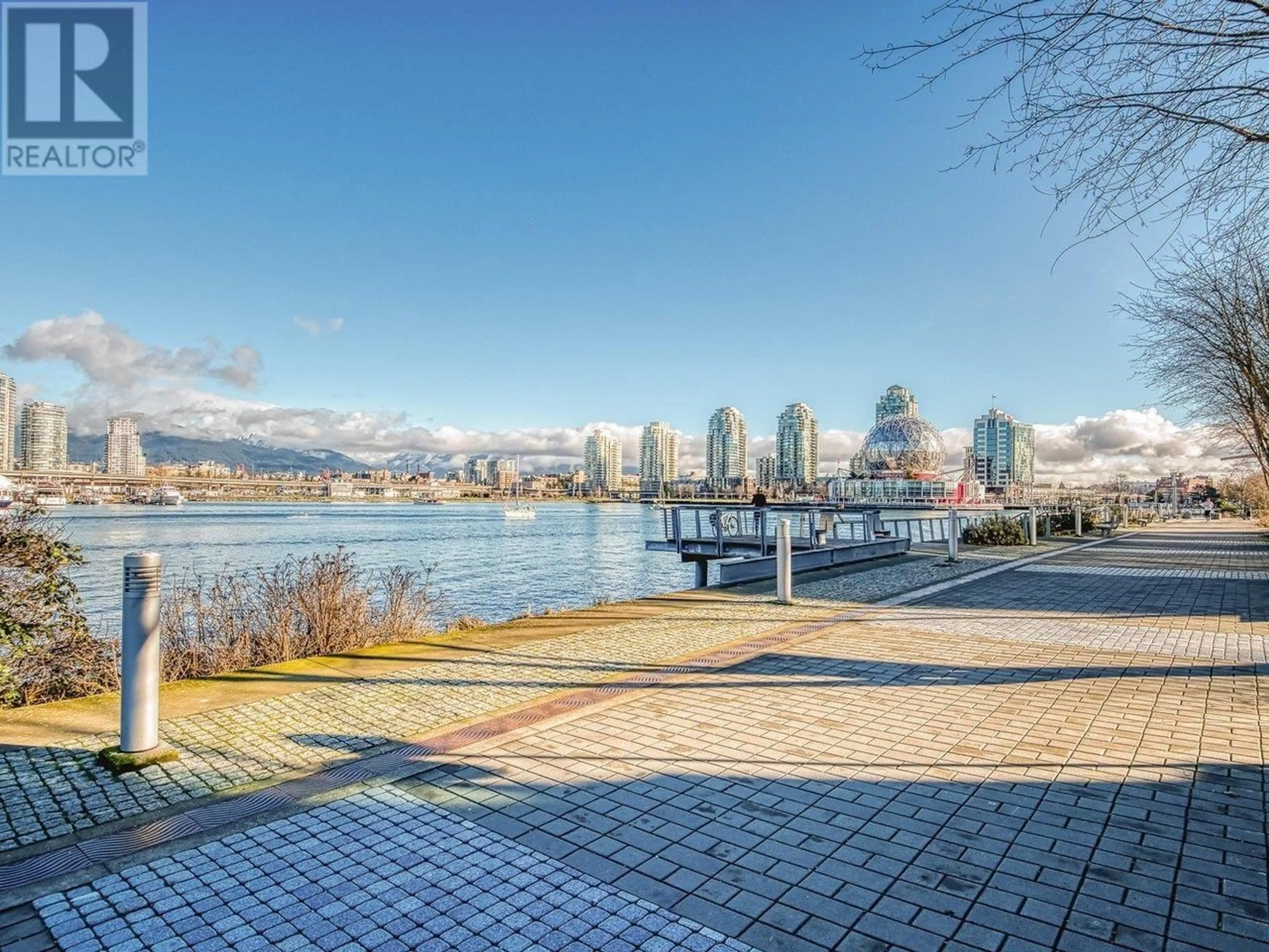 Patio, water/lake/river/ocean view for 310 - 1616 COLUMBIA STREET, Vancouver British Columbia V5Y0B7