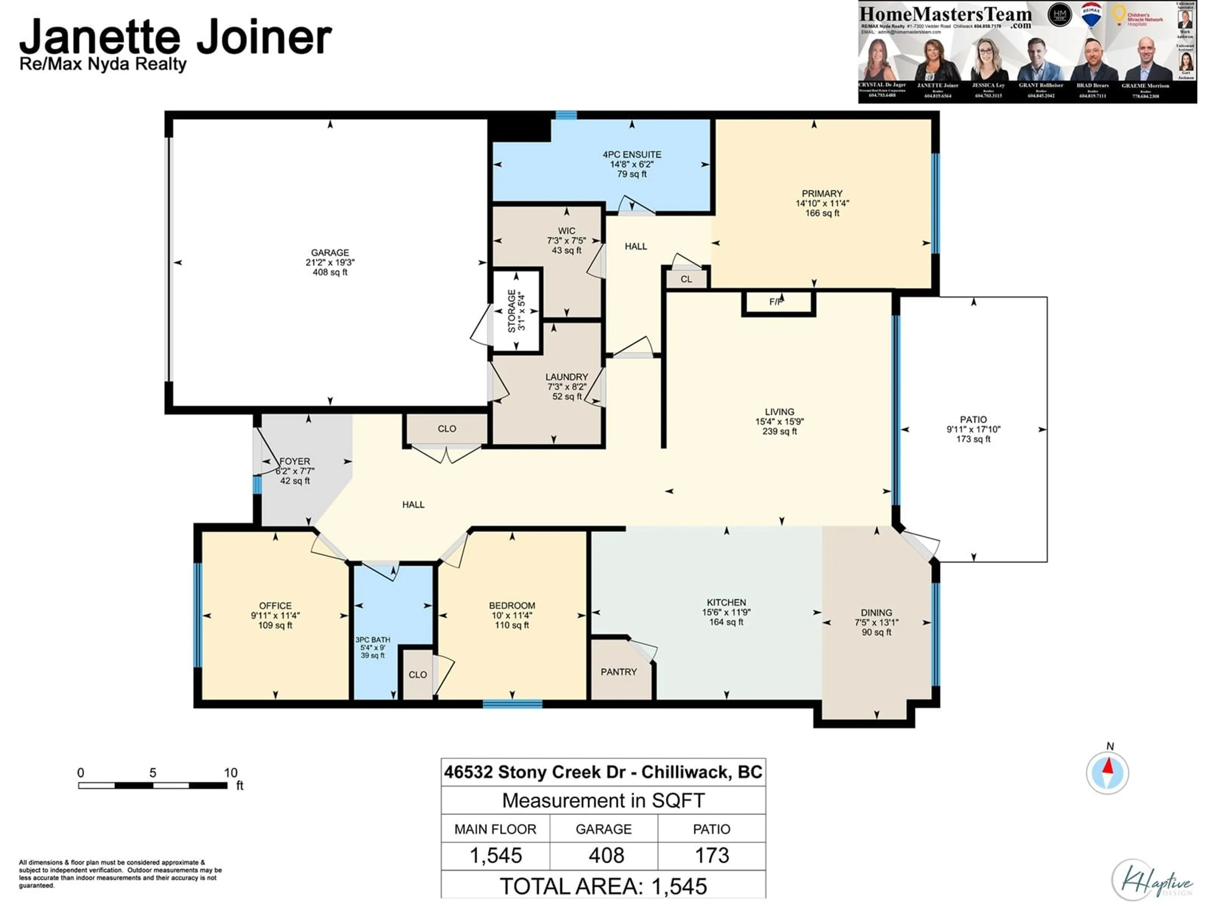 Floor plan for 46532 STONEY CREEK DRIVE, Chilliwack British Columbia V2R5N4
