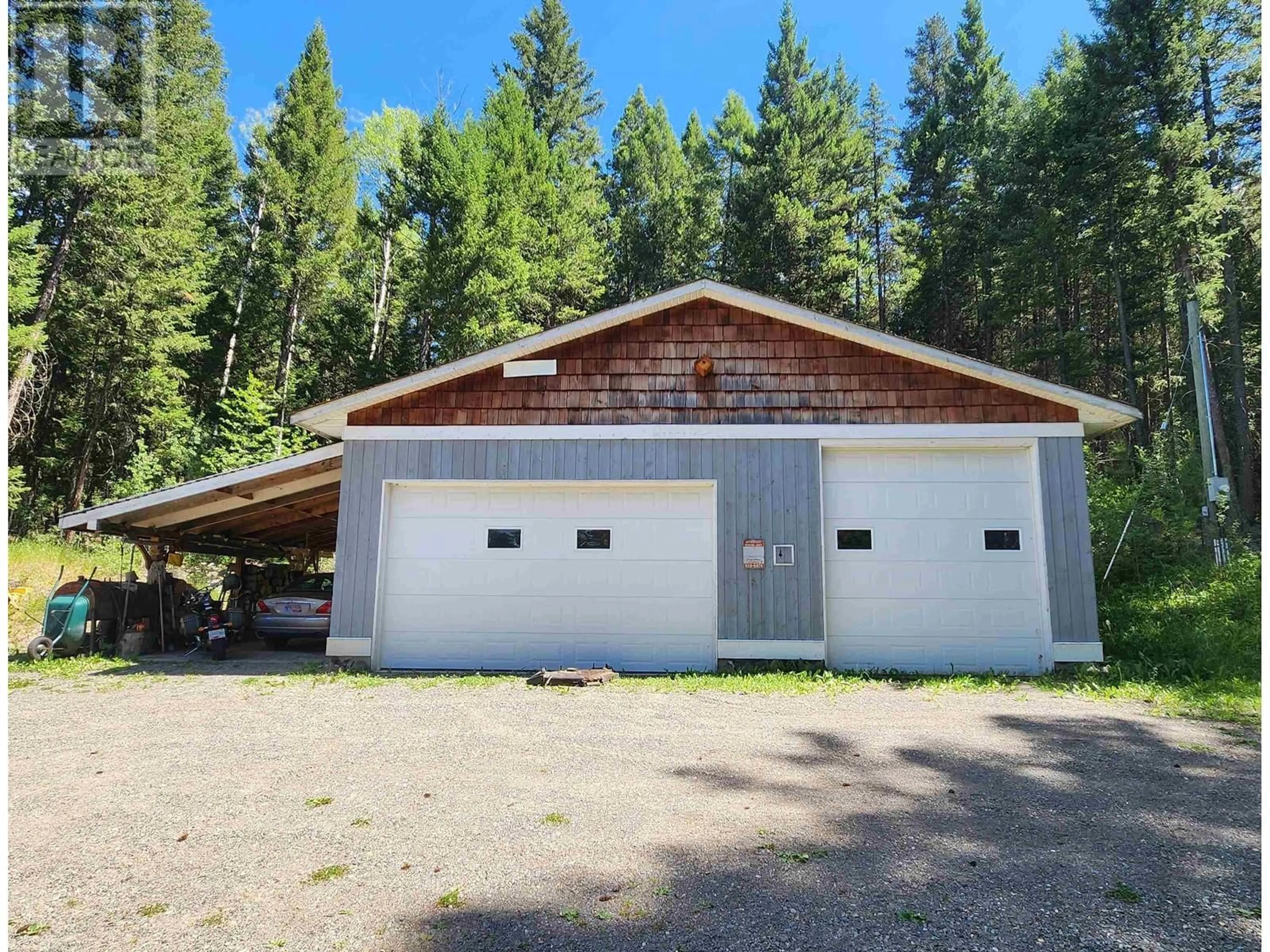 Indoor garage for 6513 MONETTE ROAD, 100 Mile House British Columbia V0K1K0