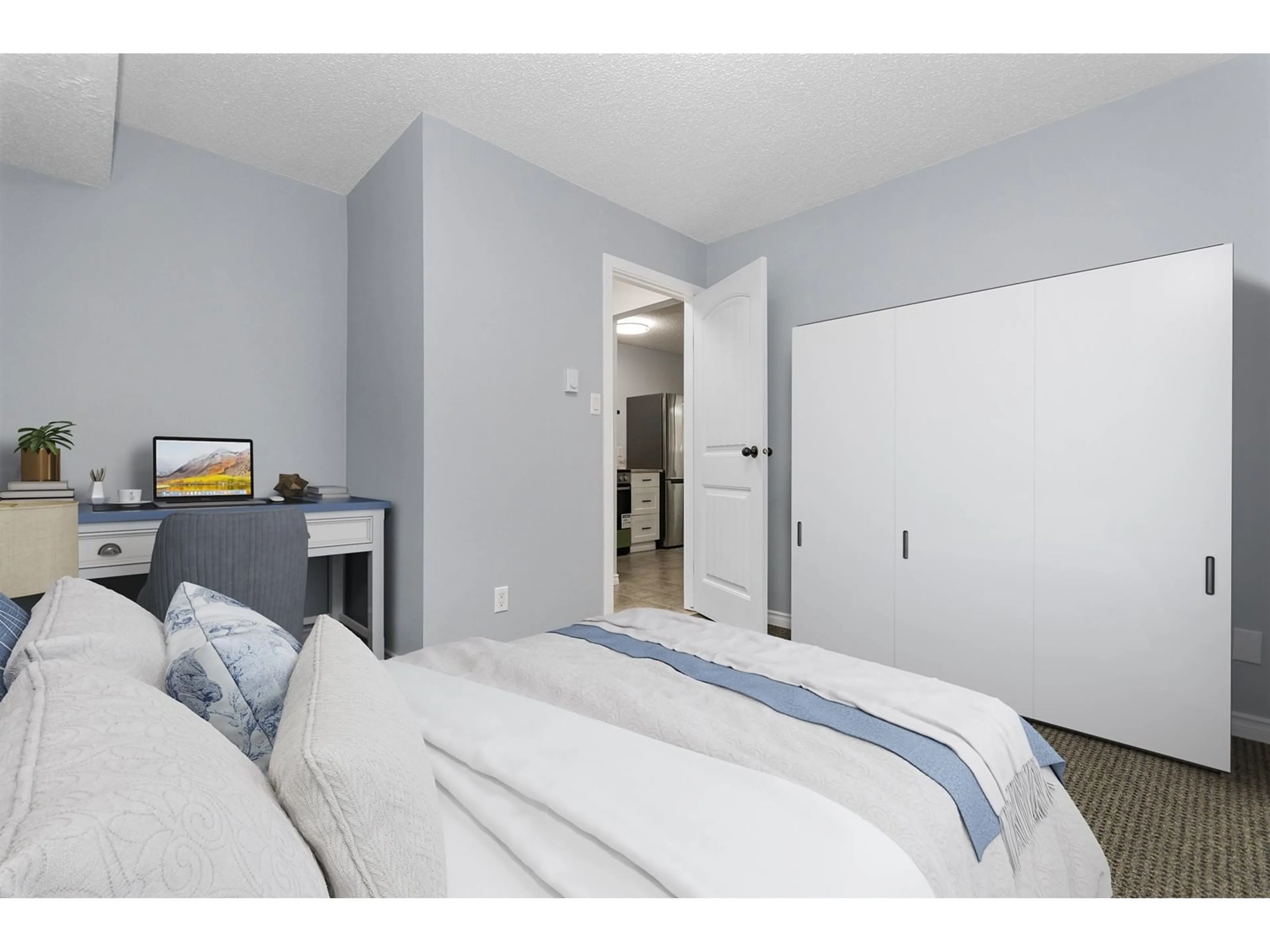 Bedroom with bed, unknown for 5 - 450 ESPLANADE AVENUE, Harrison Hot Springs British Columbia V0X1K0