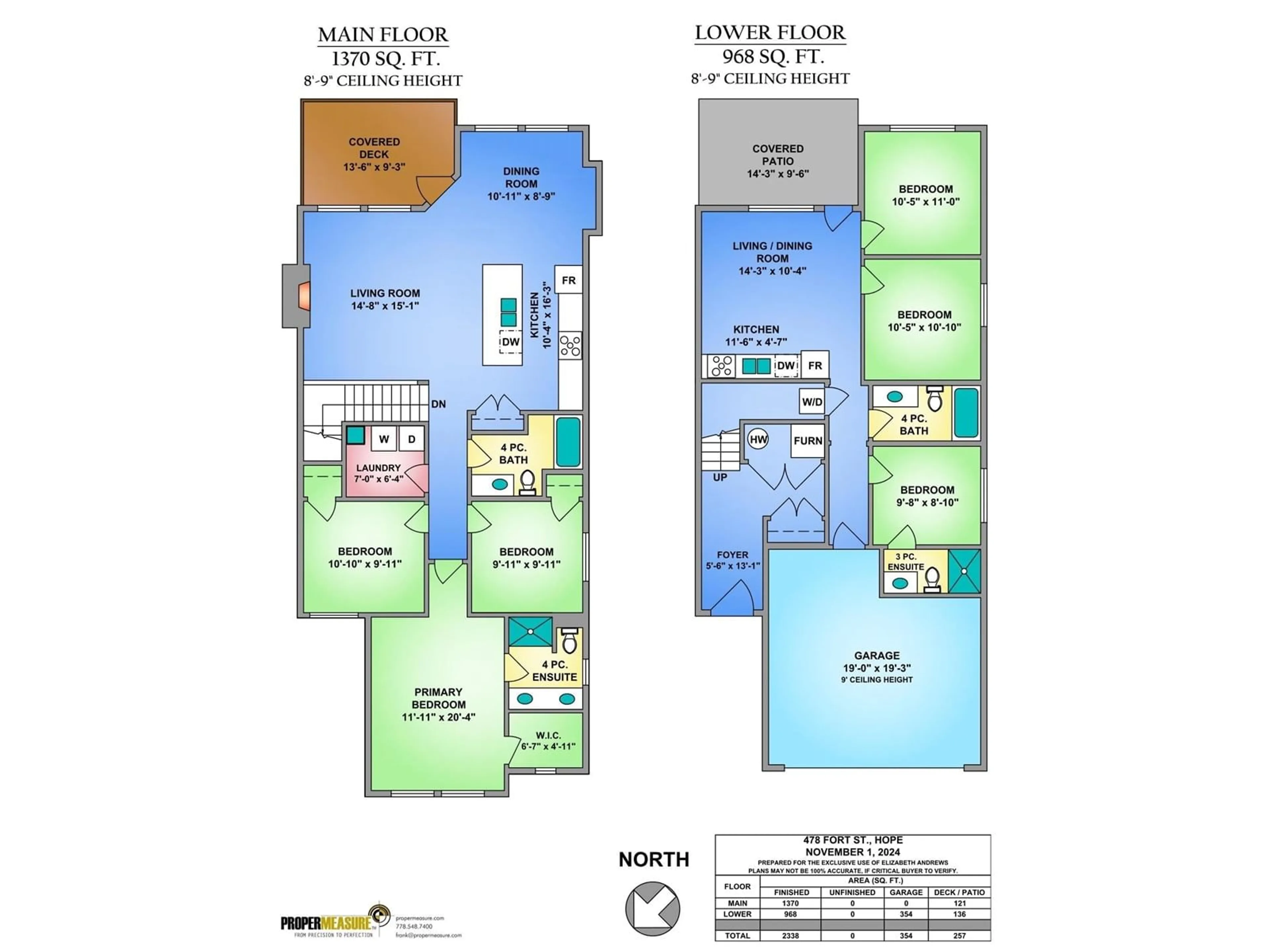 Floor plan for 478 FORT STREET, Hope British Columbia V0X1L4