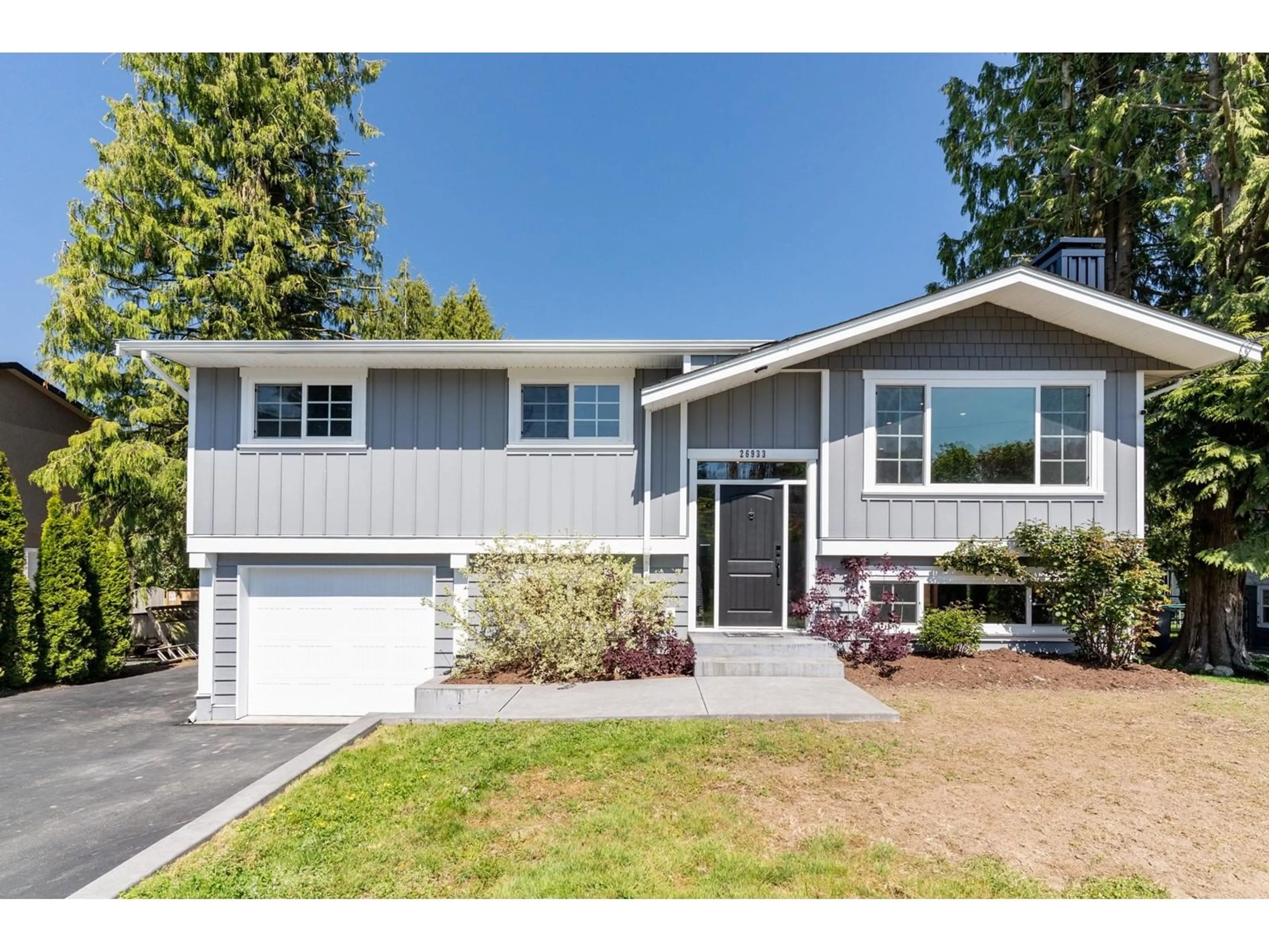 Home with vinyl exterior material, street for 26933 28B, Langley British Columbia V4W3A1