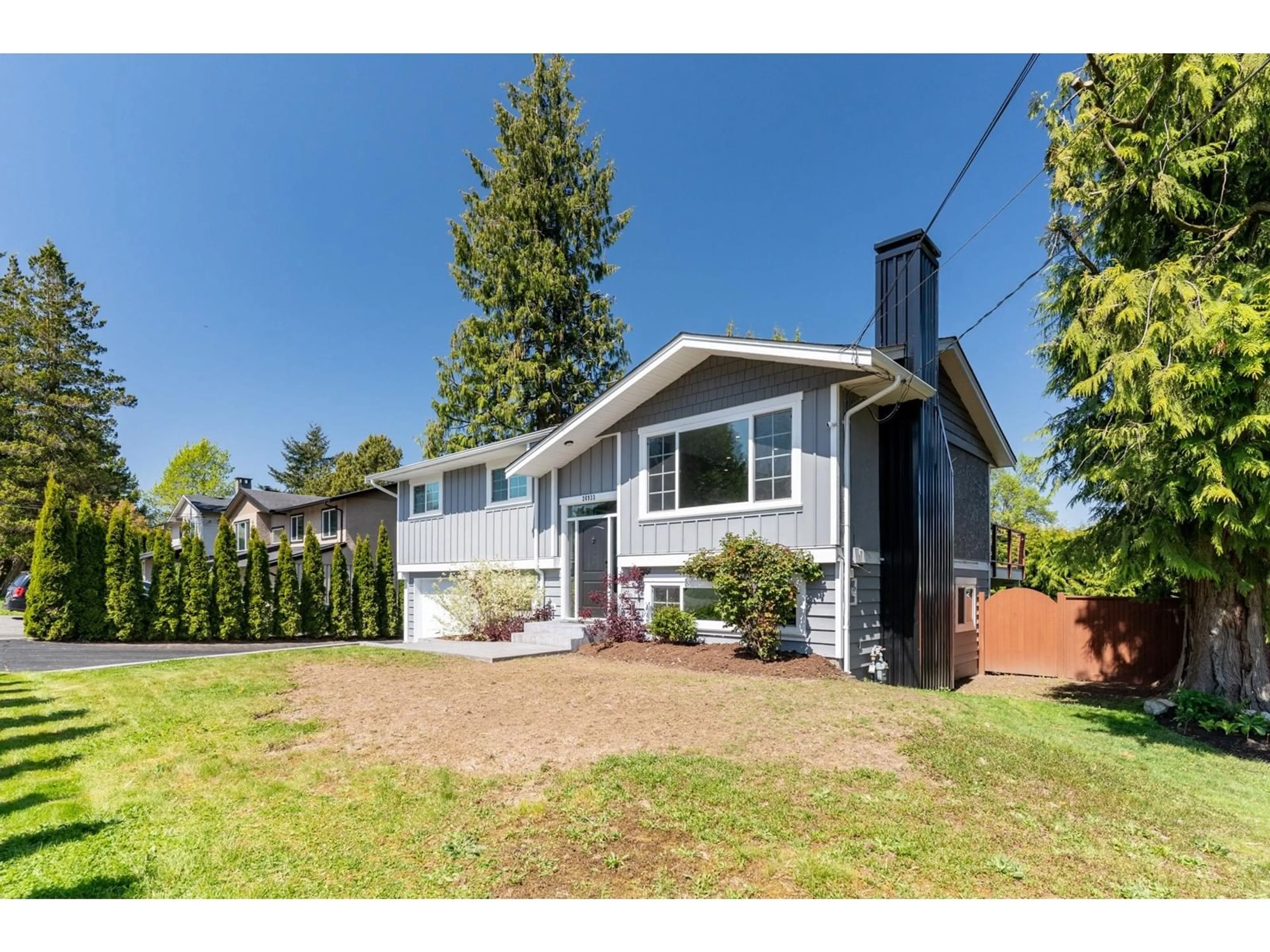 Home with vinyl exterior material, street for 26933 28B, Langley British Columbia V4W3A1