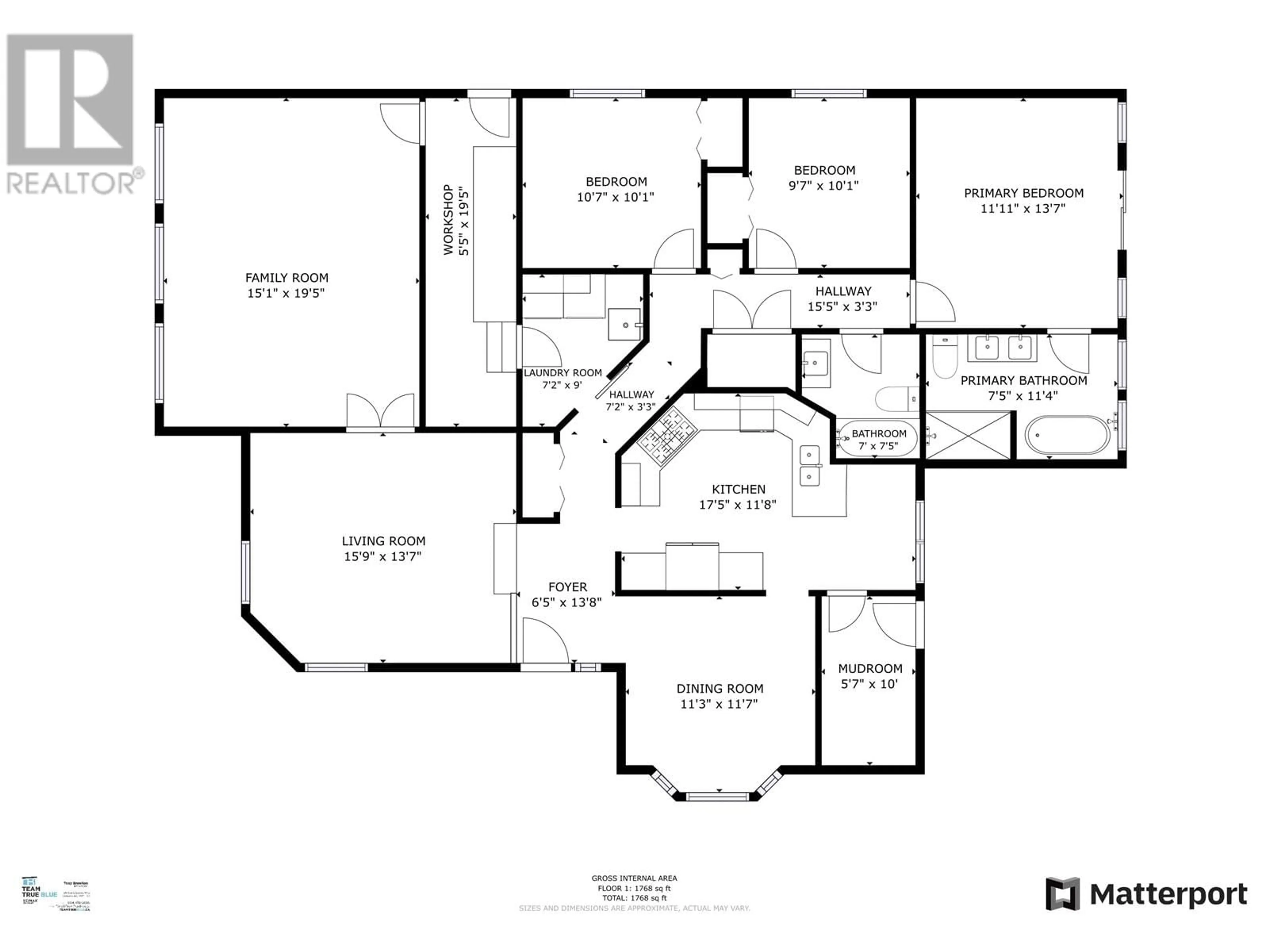 Floor plan for 1546 LARCHBERRY WAY, Gibsons British Columbia V0N1V5