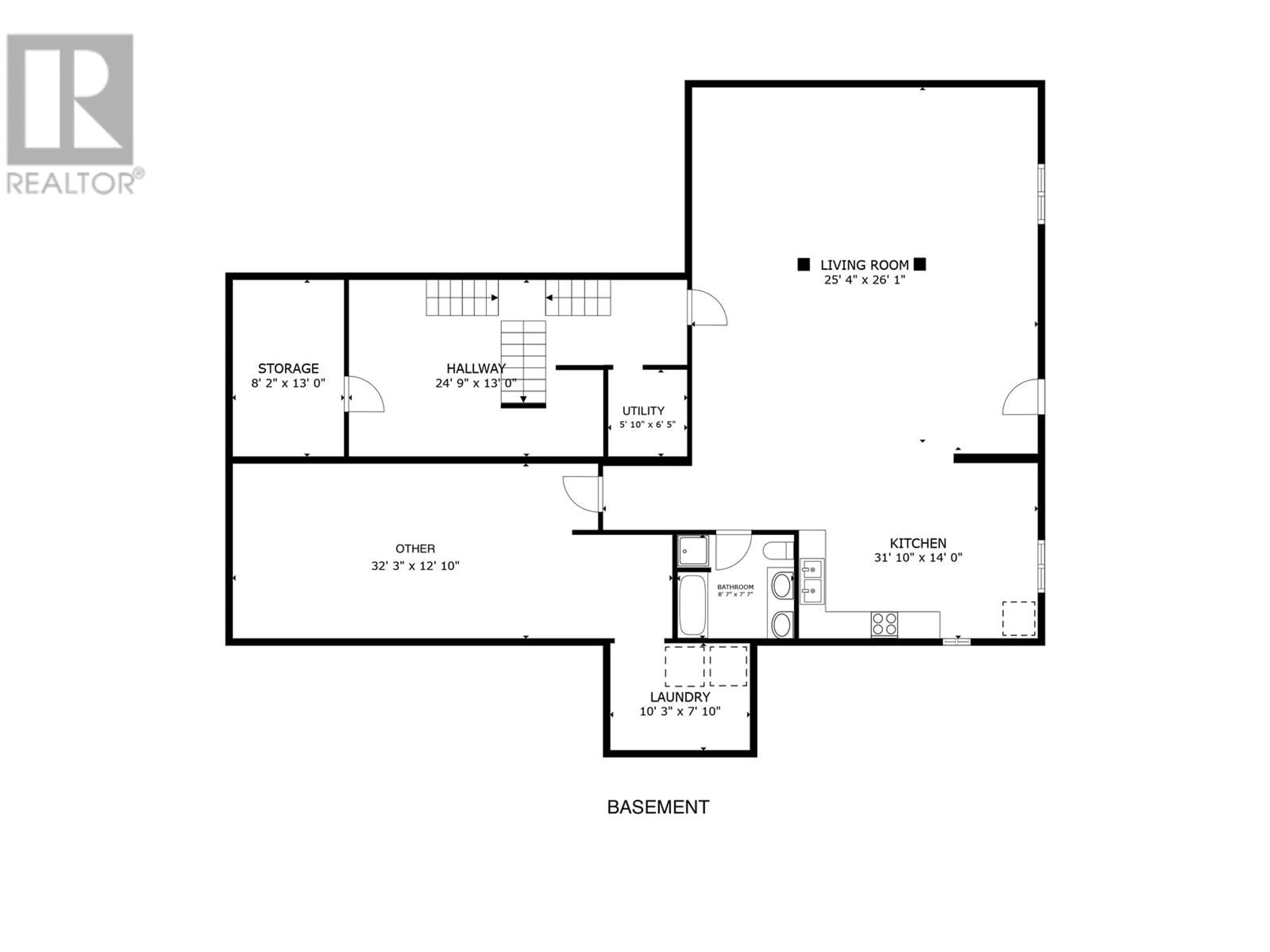 Floor plan for 5115 242 ROAD, Fort St. John British Columbia V0C1C6