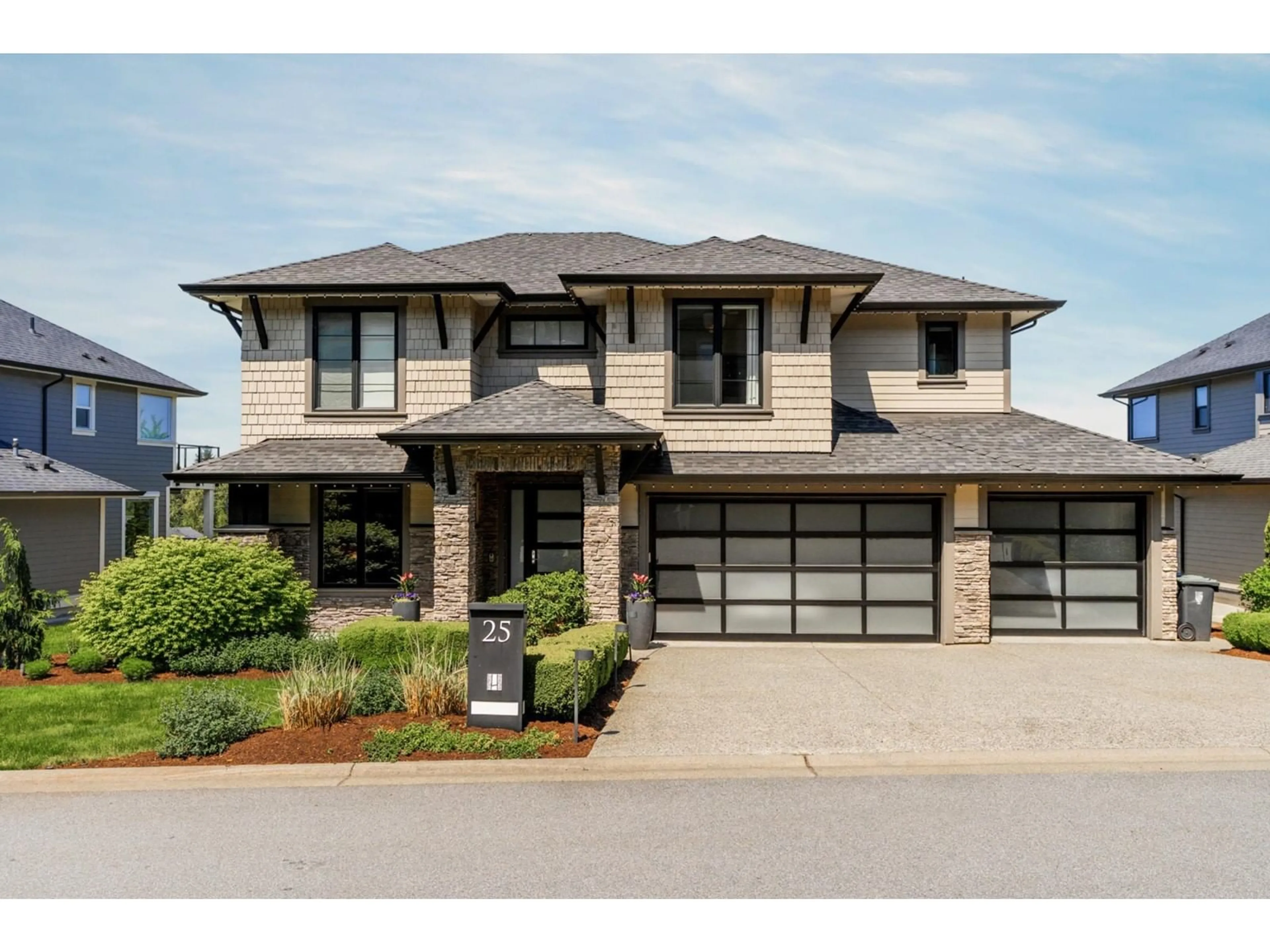 Home with brick exterior material, street for 25 24455 61, Langley British Columbia V2Y0R4