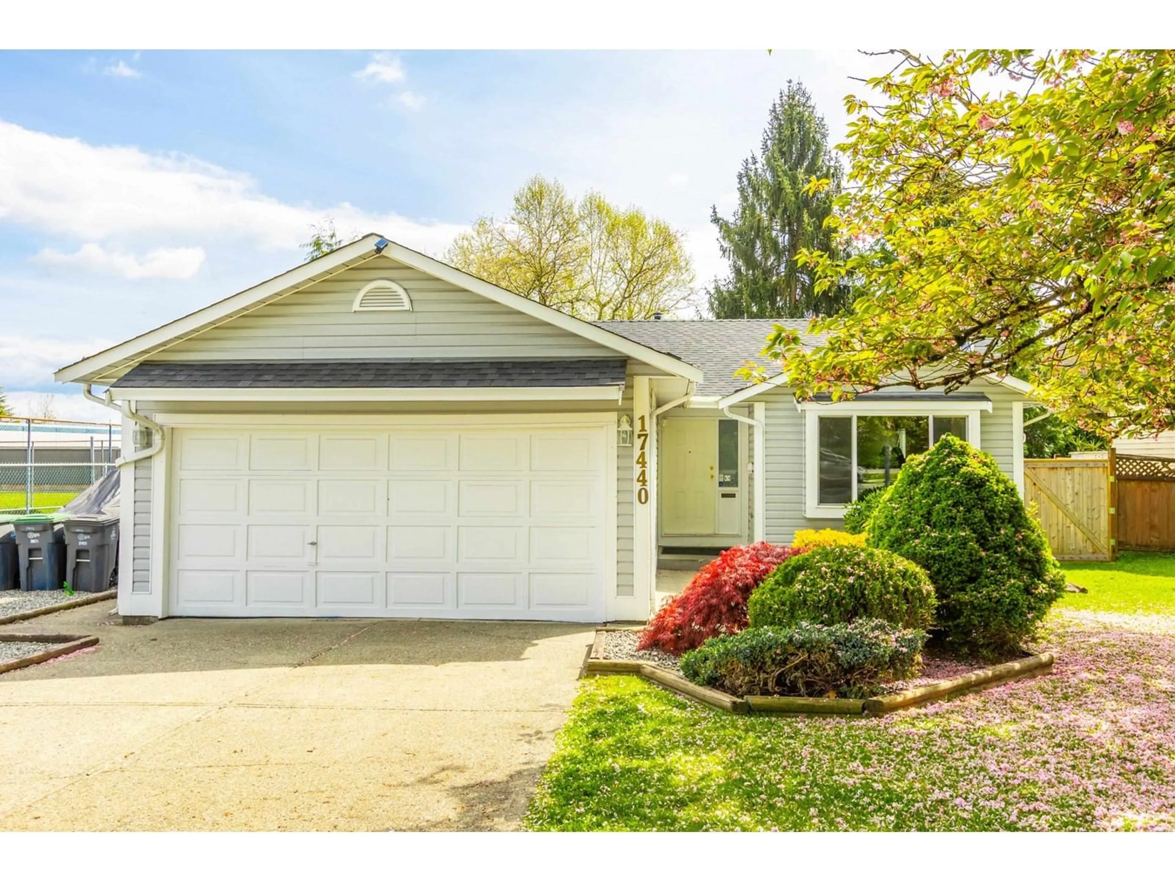 Home with vinyl exterior material, street for 17440 61A, Surrey British Columbia V3S6Y2