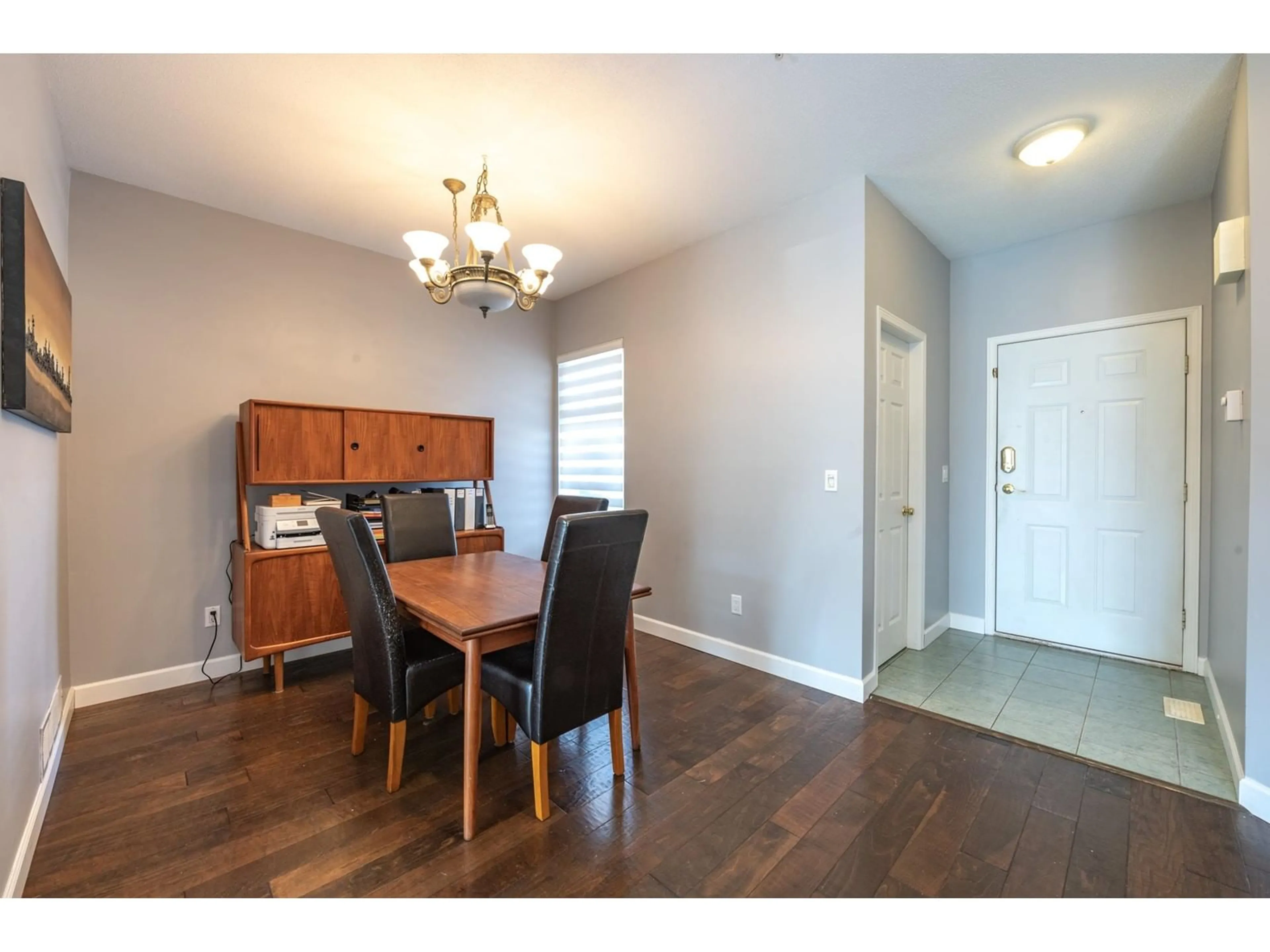 Dining room, wood/laminate floor for 133 - 20820 87, Langley British Columbia V1M3W5