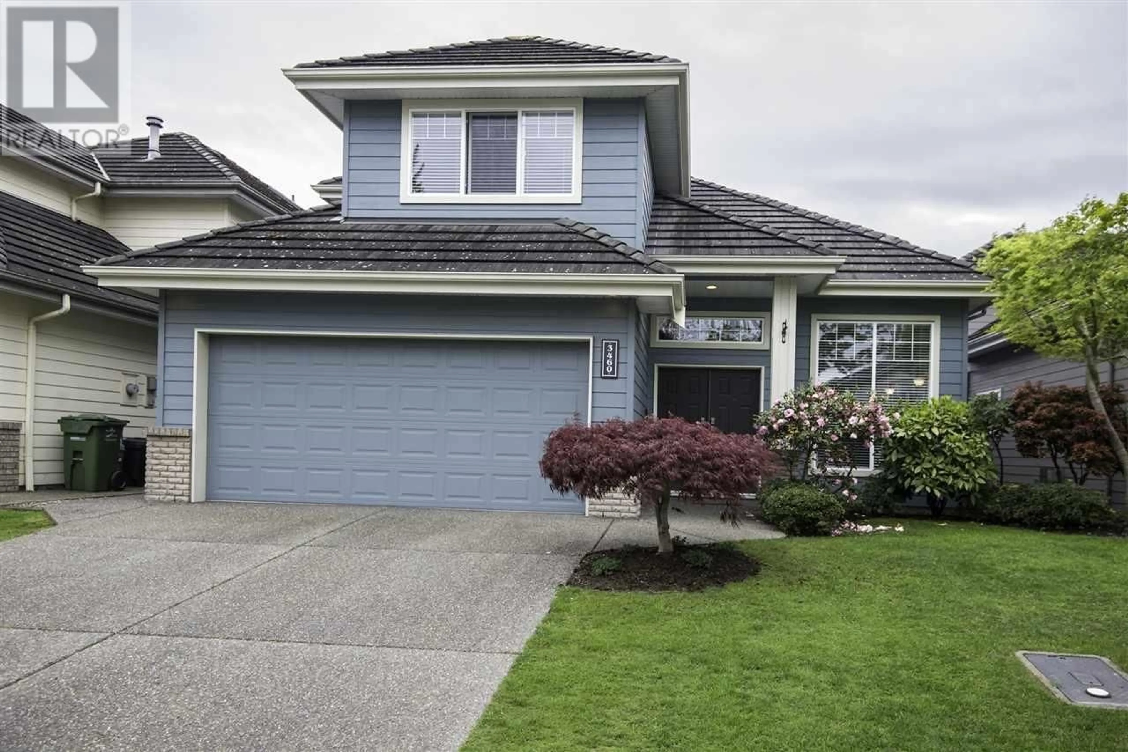 Home with vinyl exterior material, street for 3460 TOLMIE AVENUE, Richmond British Columbia V7C5P8