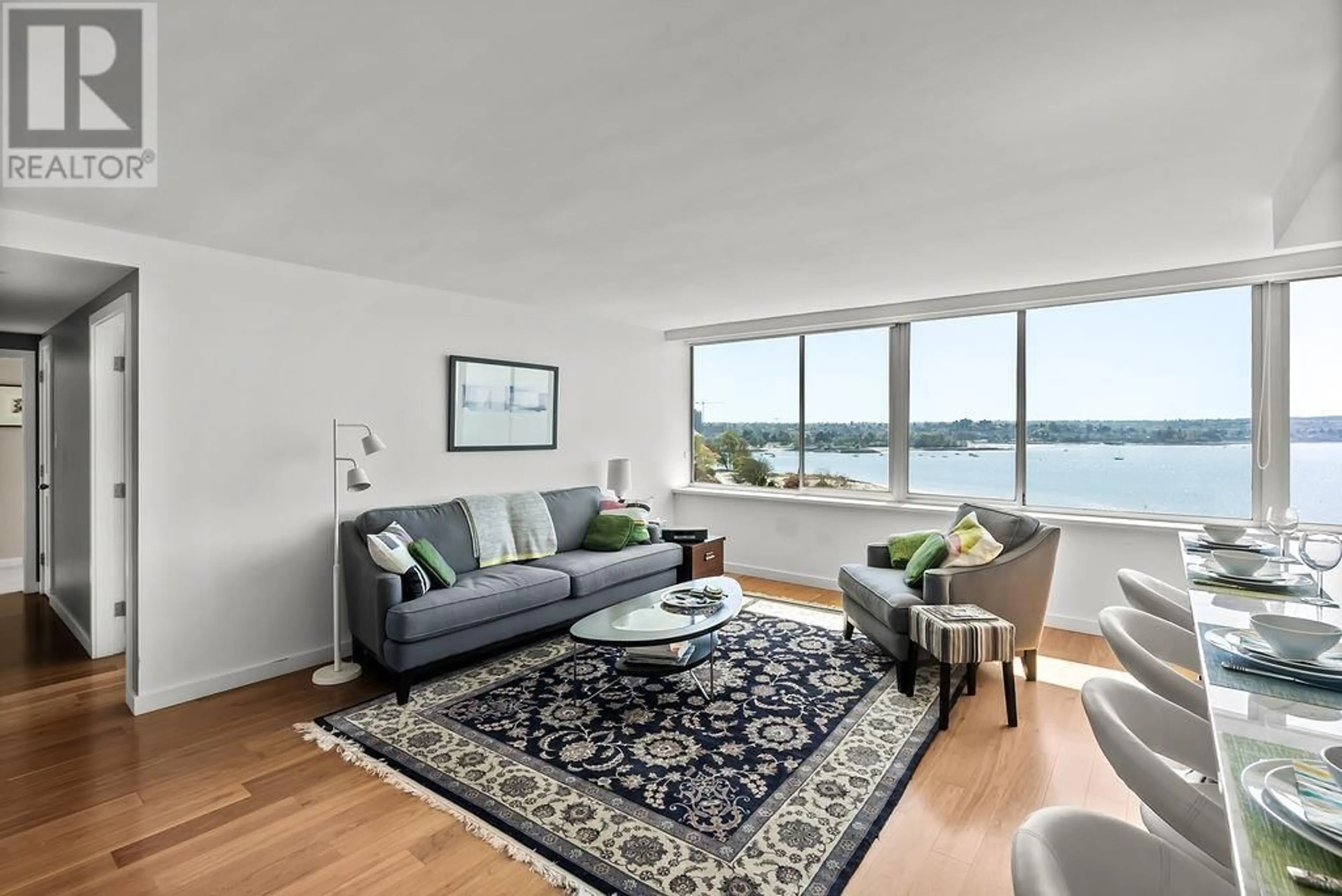 Living room with furniture, unknown for 1003 - 1835 MORTON AVENUE, Vancouver British Columbia V6G1V3