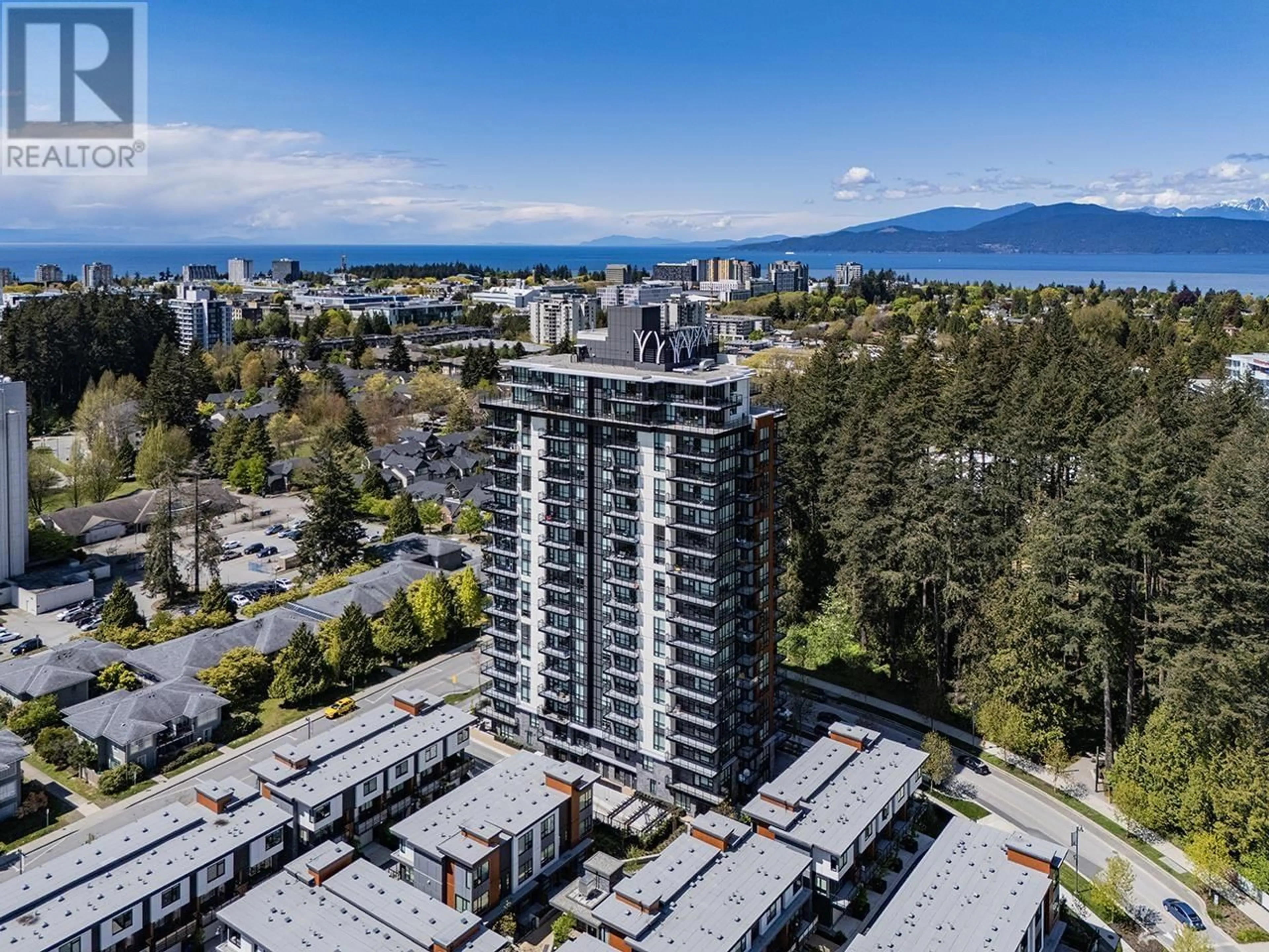 A pic from outside/outdoor area/front of a property/back of a property/a pic from drone, unknown for 1205 - 5380 CROOKED BRANCH ROAD, Vancouver British Columbia V6T0E5