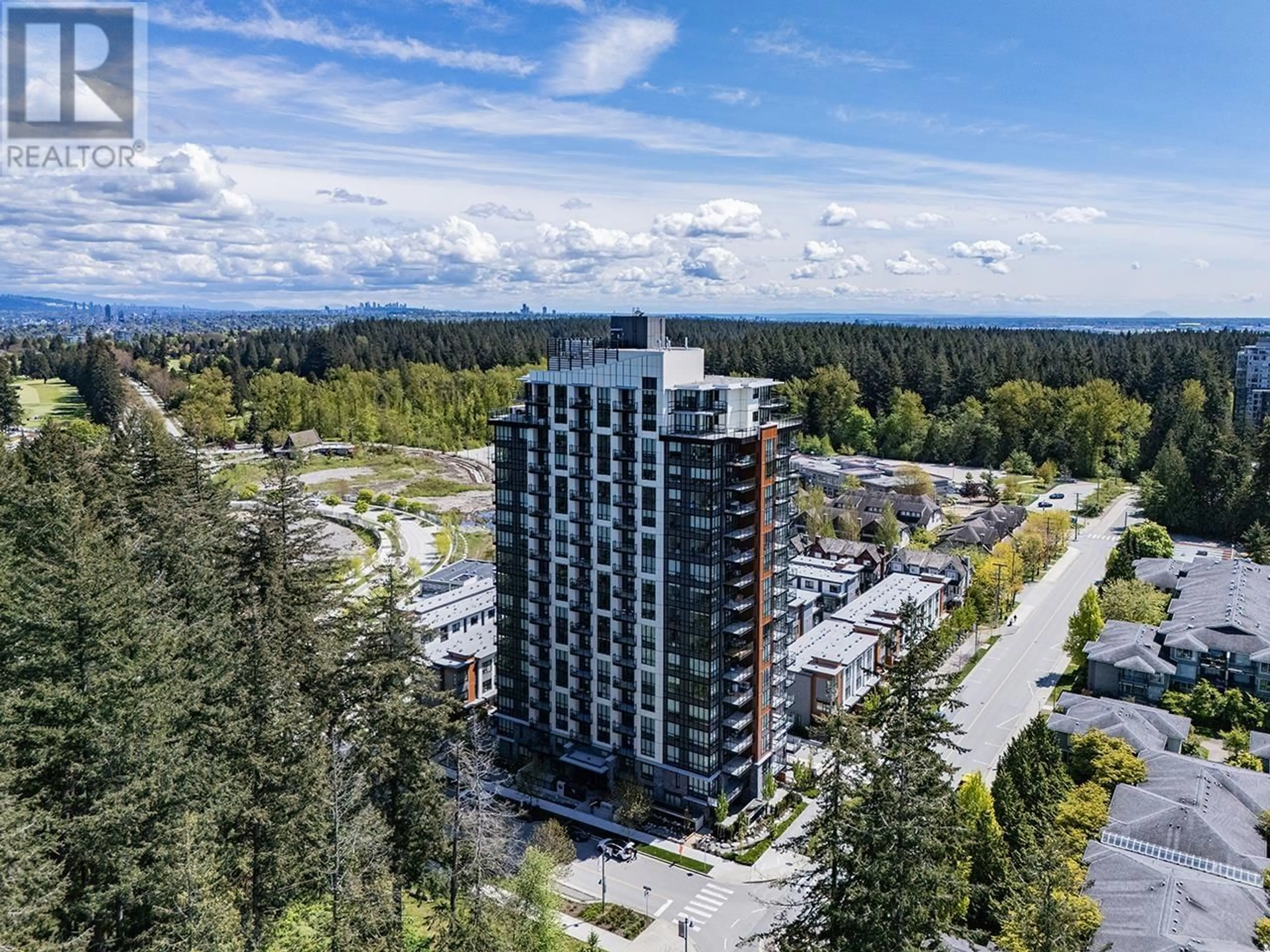 A pic from outside/outdoor area/front of a property/back of a property/a pic from drone, building for 1205 - 5380 CROOKED BRANCH ROAD, Vancouver British Columbia V6T0E5