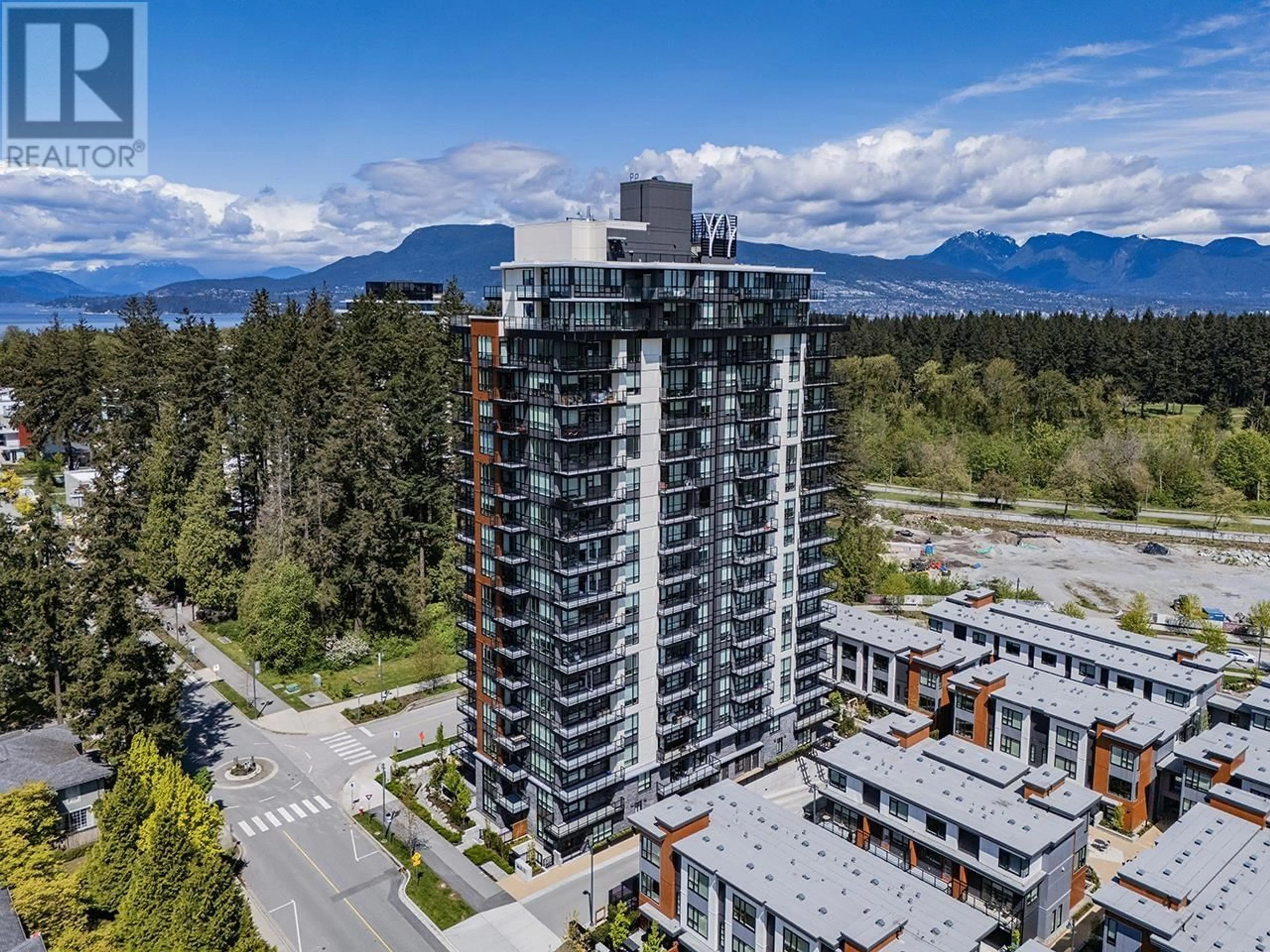 A pic from outside/outdoor area/front of a property/back of a property/a pic from drone, unknown for 1405 - 5380 CROOKED BRANCH ROAD, Vancouver British Columbia V6T0E5