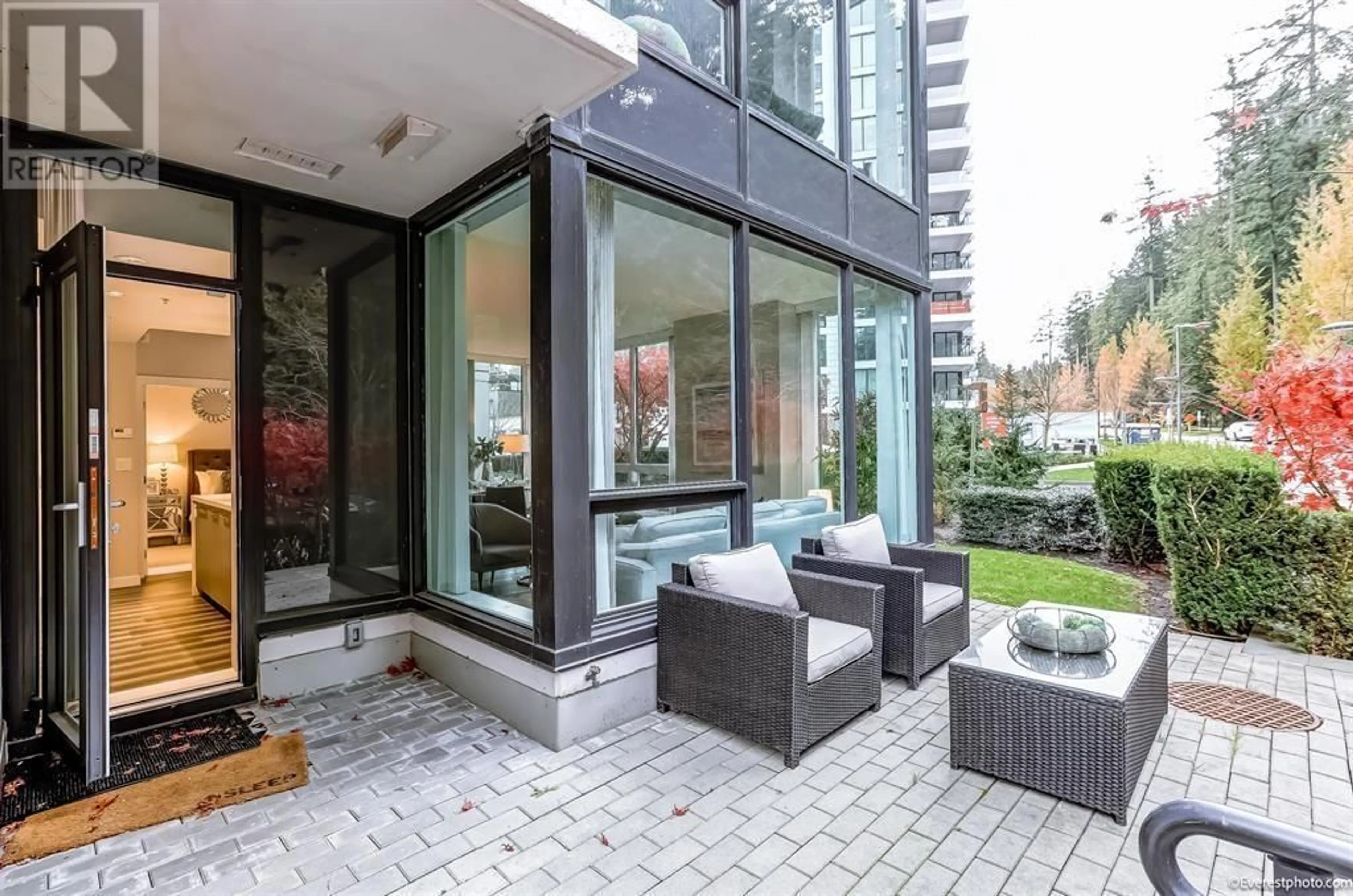 Patio, street for 102 - 5628 BIRNEY AVENUE, Vancouver British Columbia V6S0H7