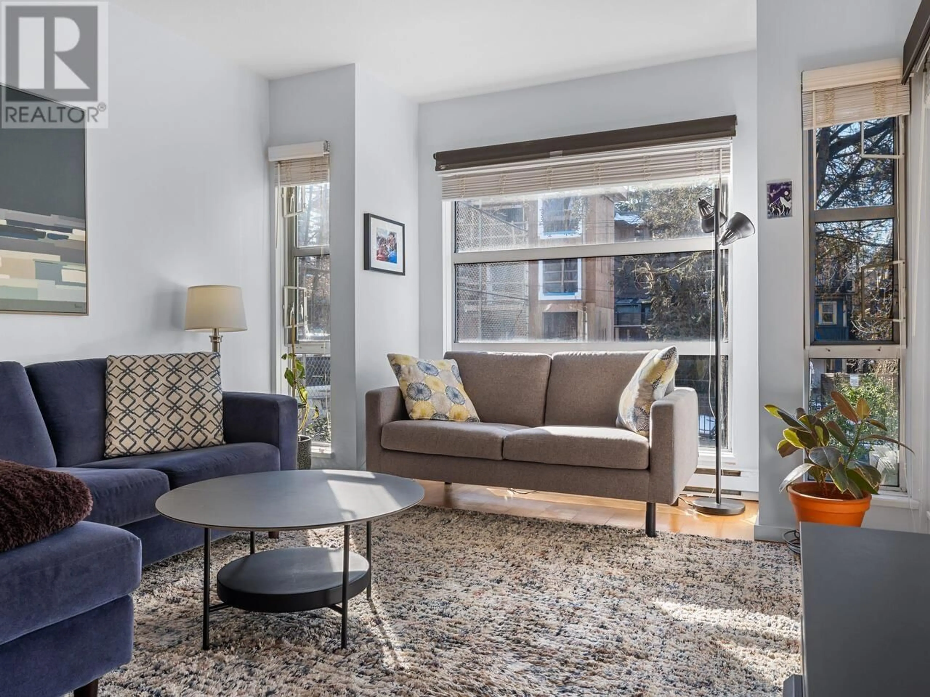 Living room with furniture, unknown for 211 - 1510 NELSON STREET, Vancouver British Columbia V6G1M1