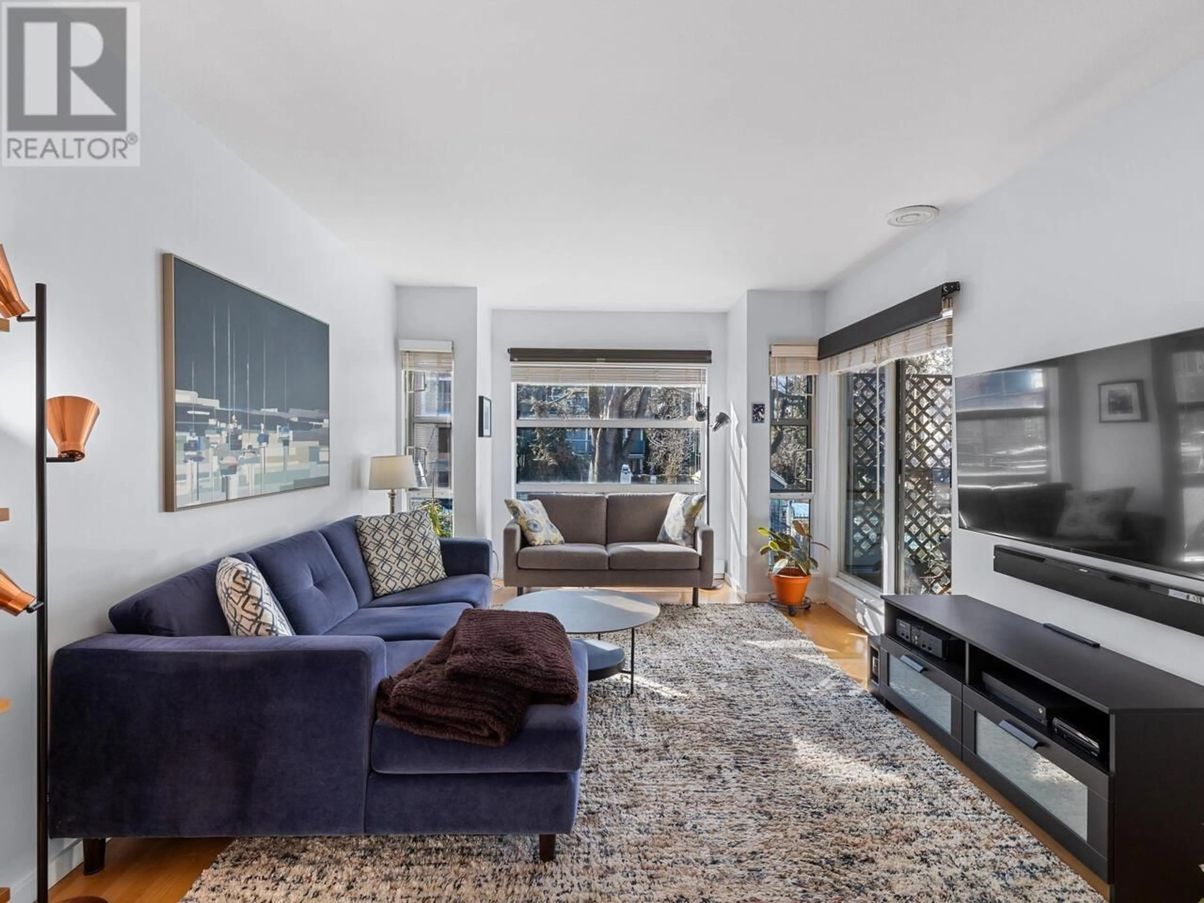 Living room with furniture, unknown for 211 - 1510 NELSON STREET, Vancouver British Columbia V6G1M1