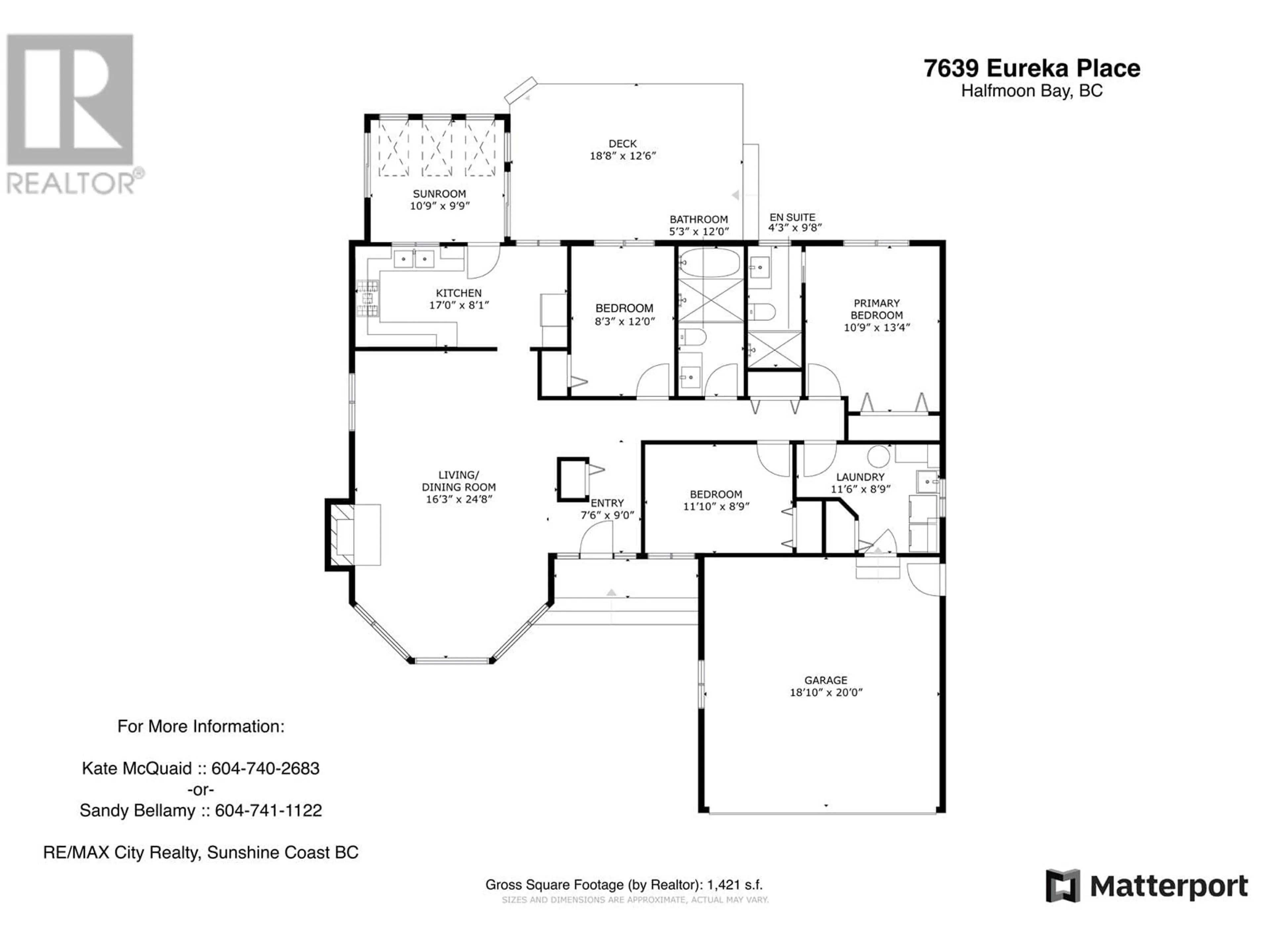 Floor plan for 7639 EUREKA AVENUE, Halfmoon Bay British Columbia V7Z1A1