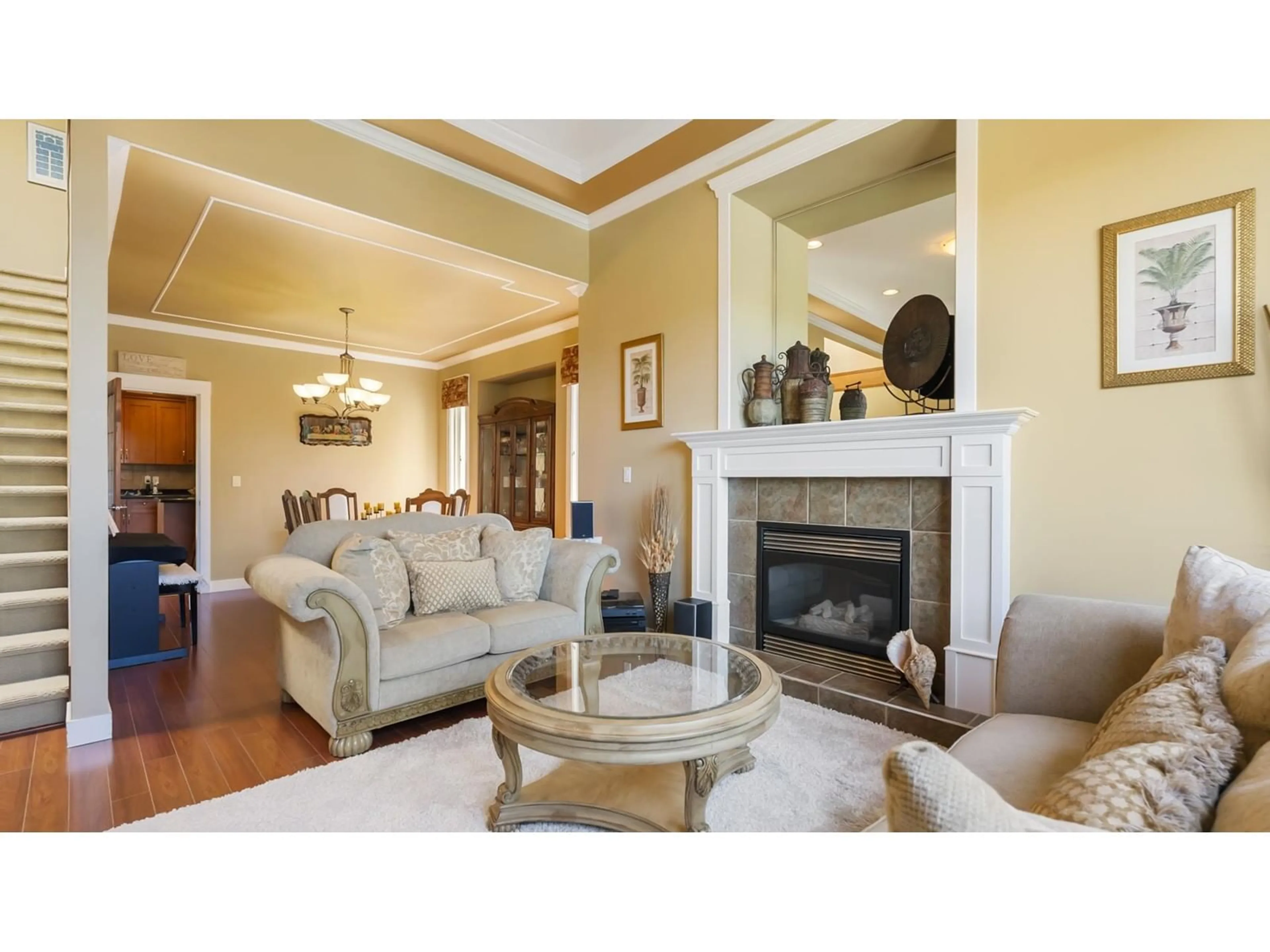 Living room with furniture, unknown for 6586 186A, Surrey British Columbia V3S4E5