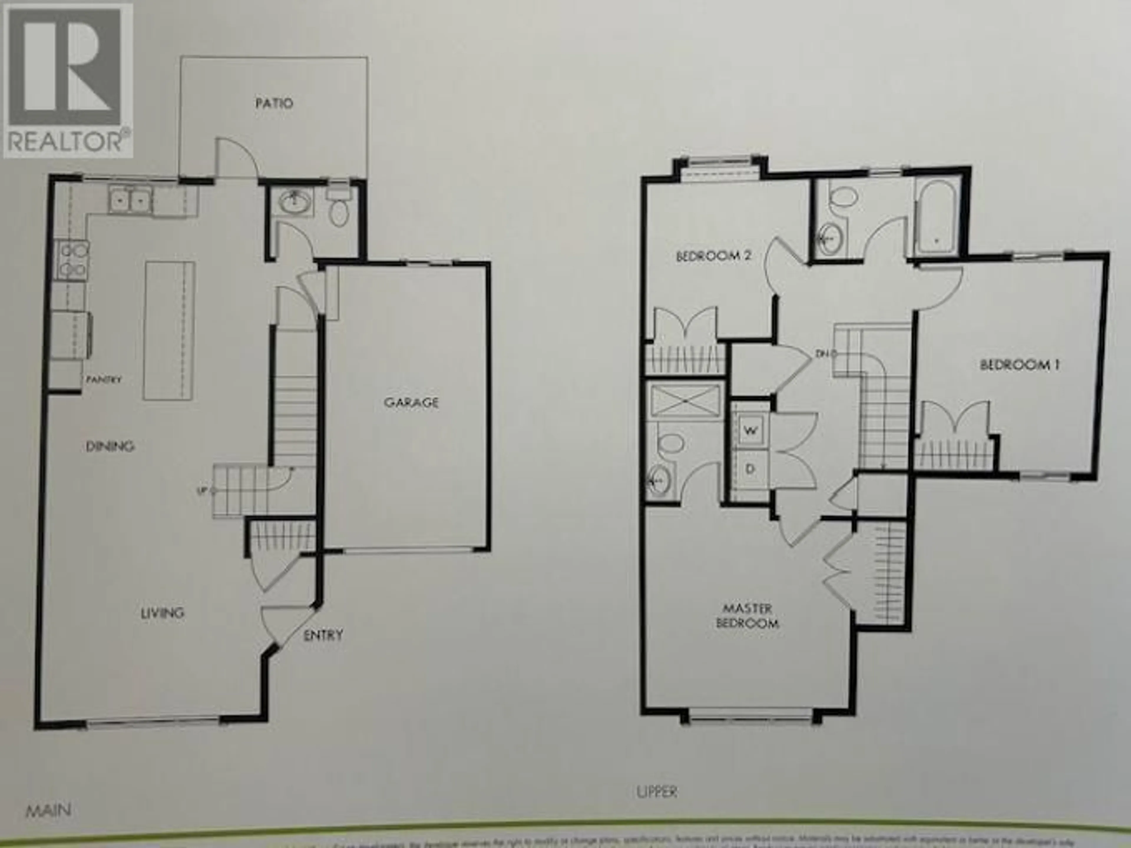 Floor plan for 38 - 12161 237 STREET, Maple Ridge British Columbia V4R0E7