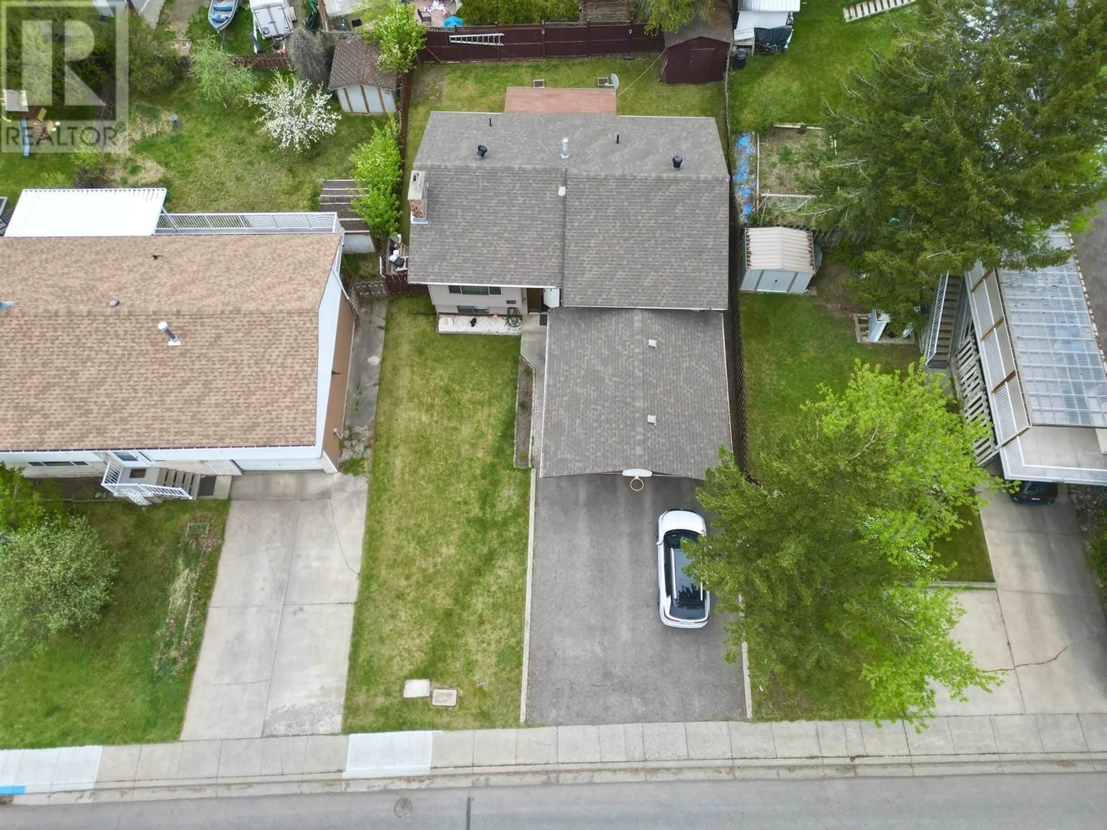 A pic from outside/outdoor area/front of a property/back of a property/a pic from drone, street for 255 LITZENBURG CRESCENT, Williams Lake British Columbia V2G4G7