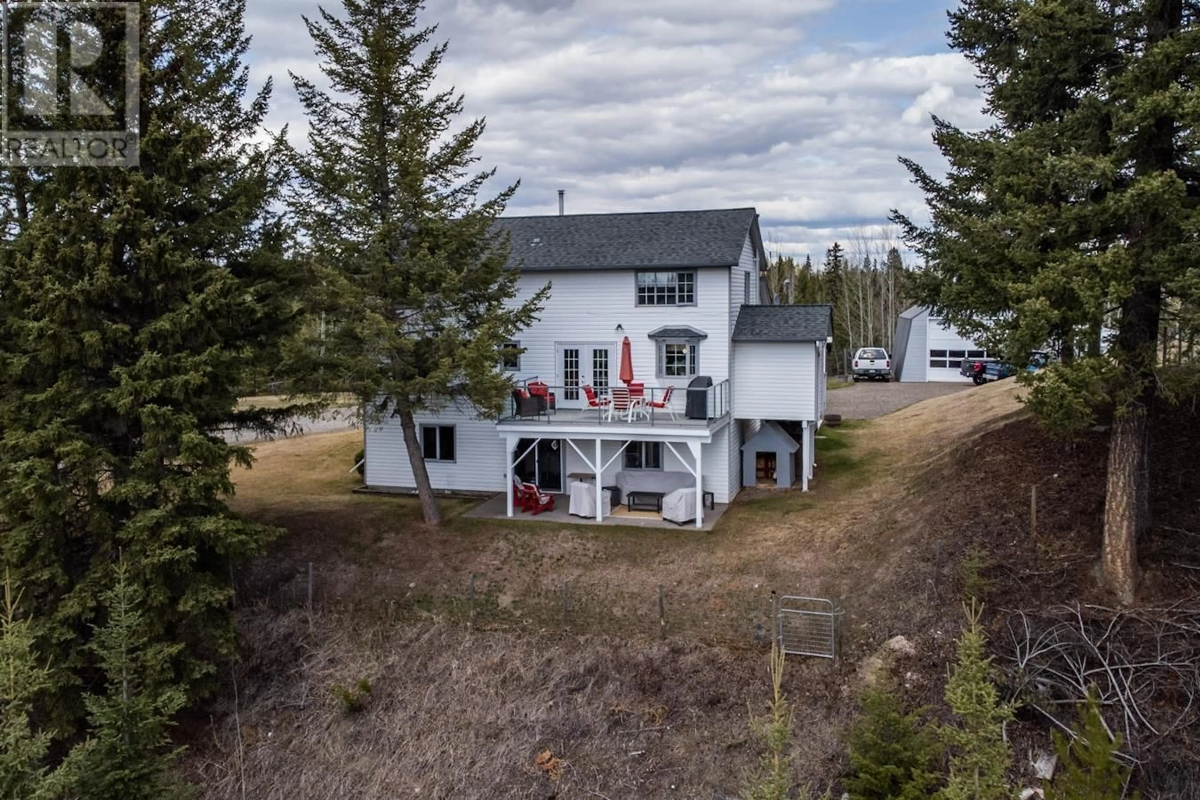 A pic from outside/outdoor area/front of a property/back of a property/a pic from drone, unknown for 14195 WESTBE ROAD, Prince George British Columbia V2N5C2