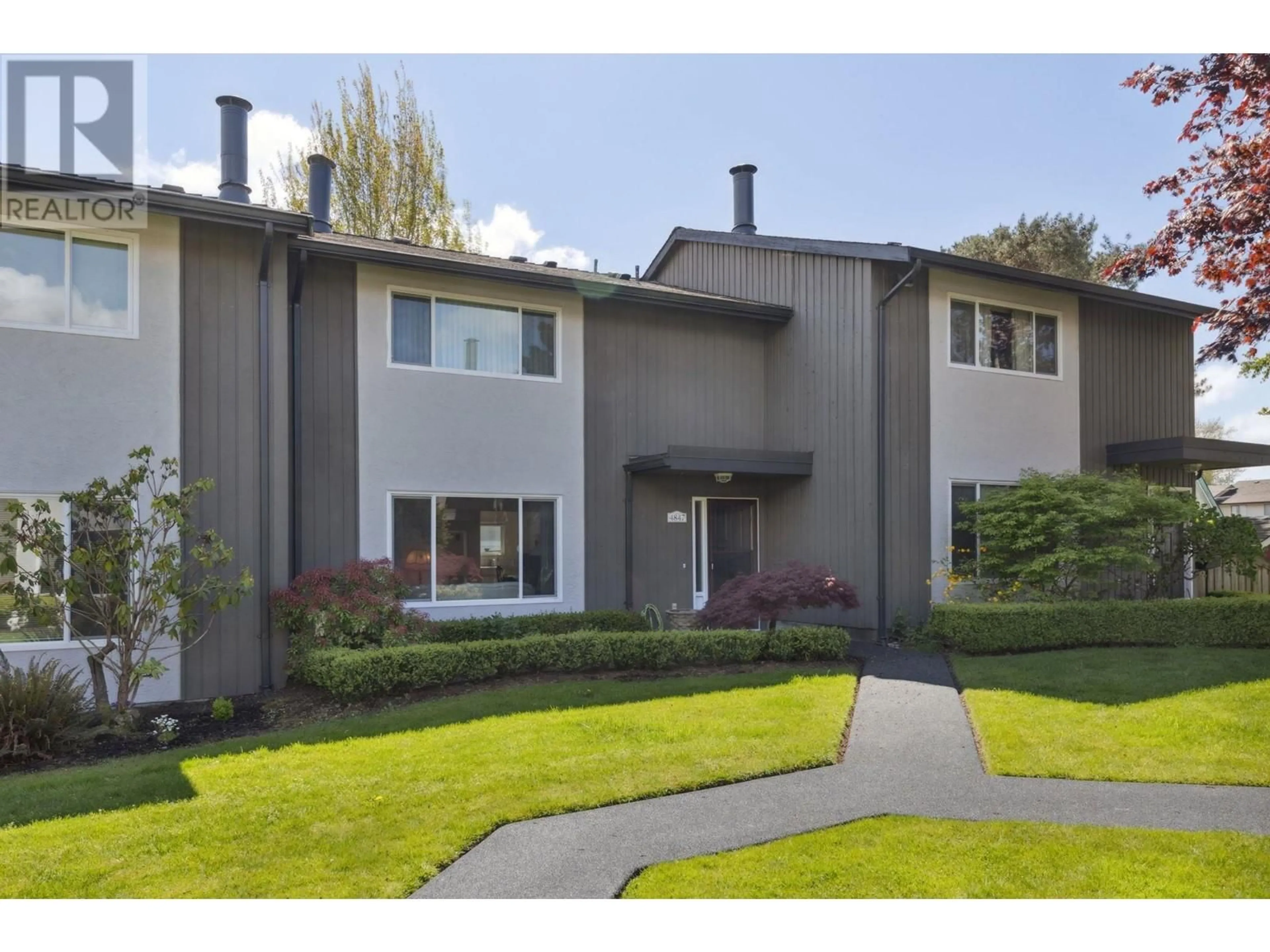 Home with vinyl exterior material, street for 4847 55B STREET, Delta British Columbia V4K3M8