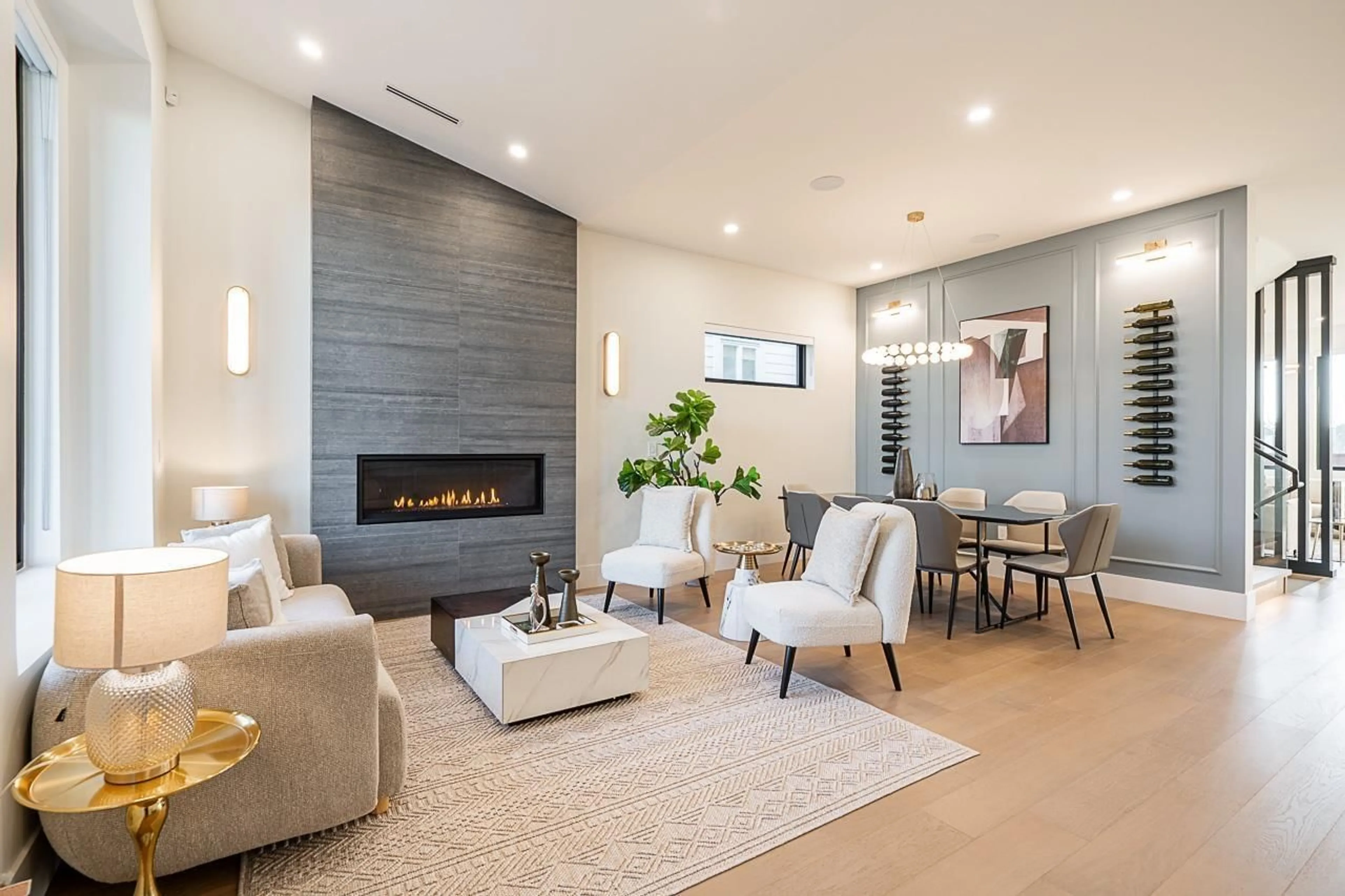 Living room with furniture, unknown for 6187 164A, Surrey British Columbia V3S3V8