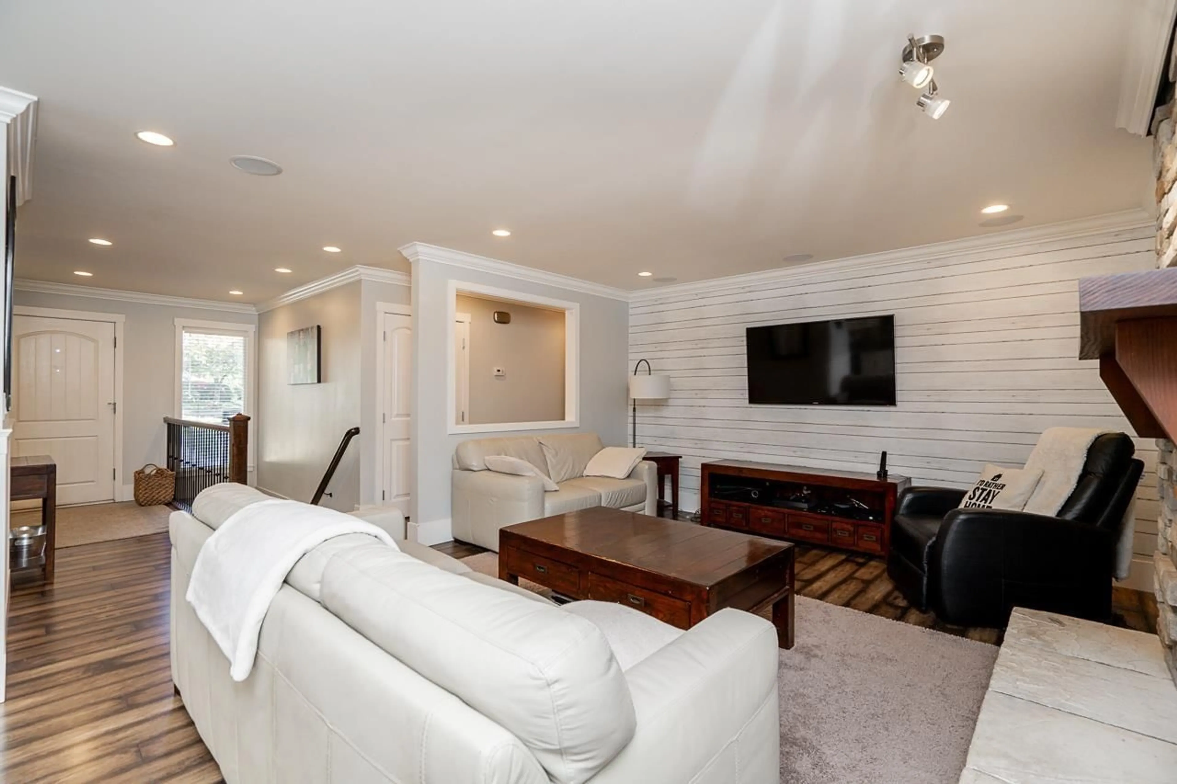 Living room with furniture, unknown for 5845 182, Surrey British Columbia V3S4T4