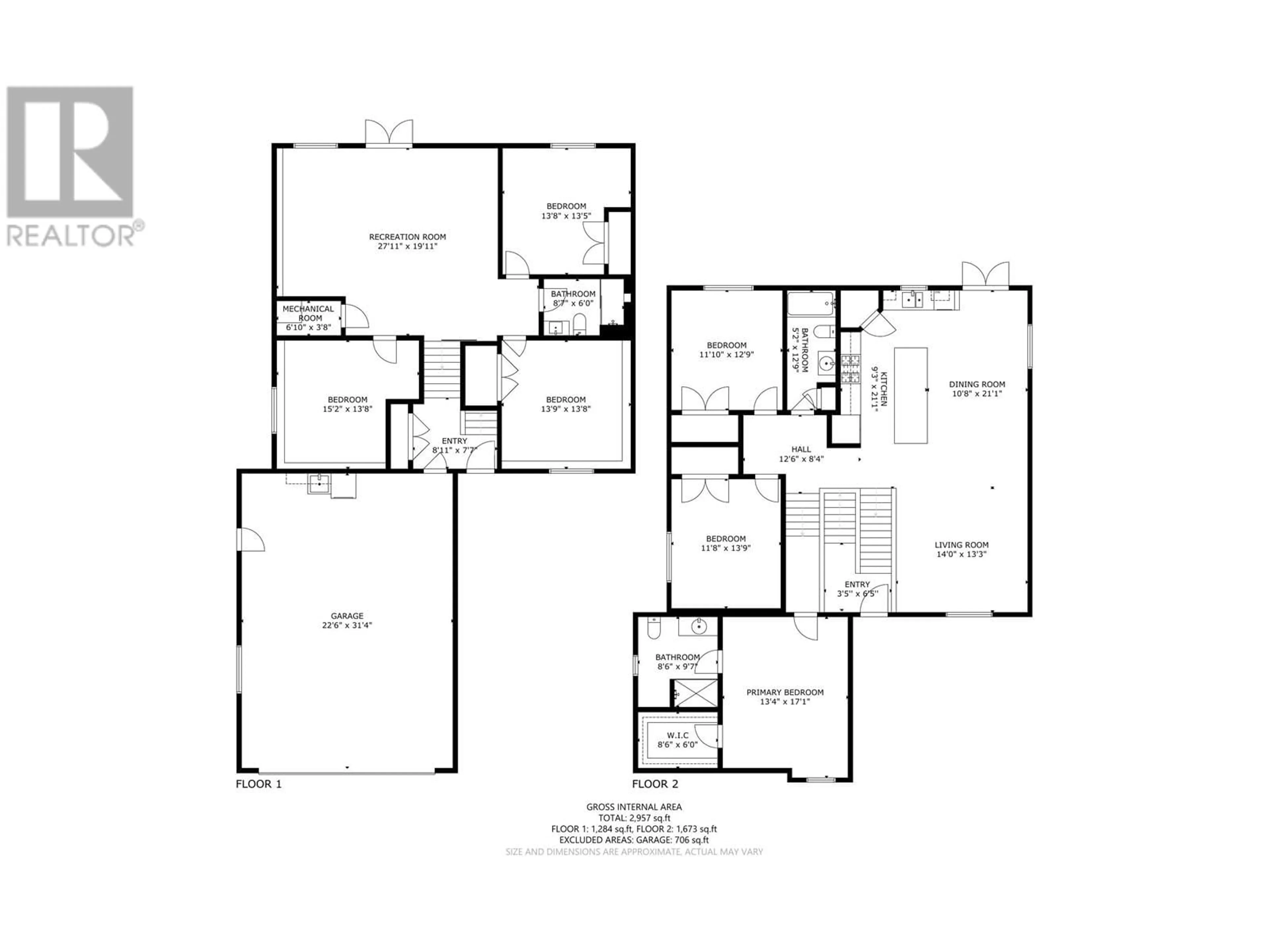 Floor plan for 11024 110 STREET, Fort St. John British Columbia V1J0J7