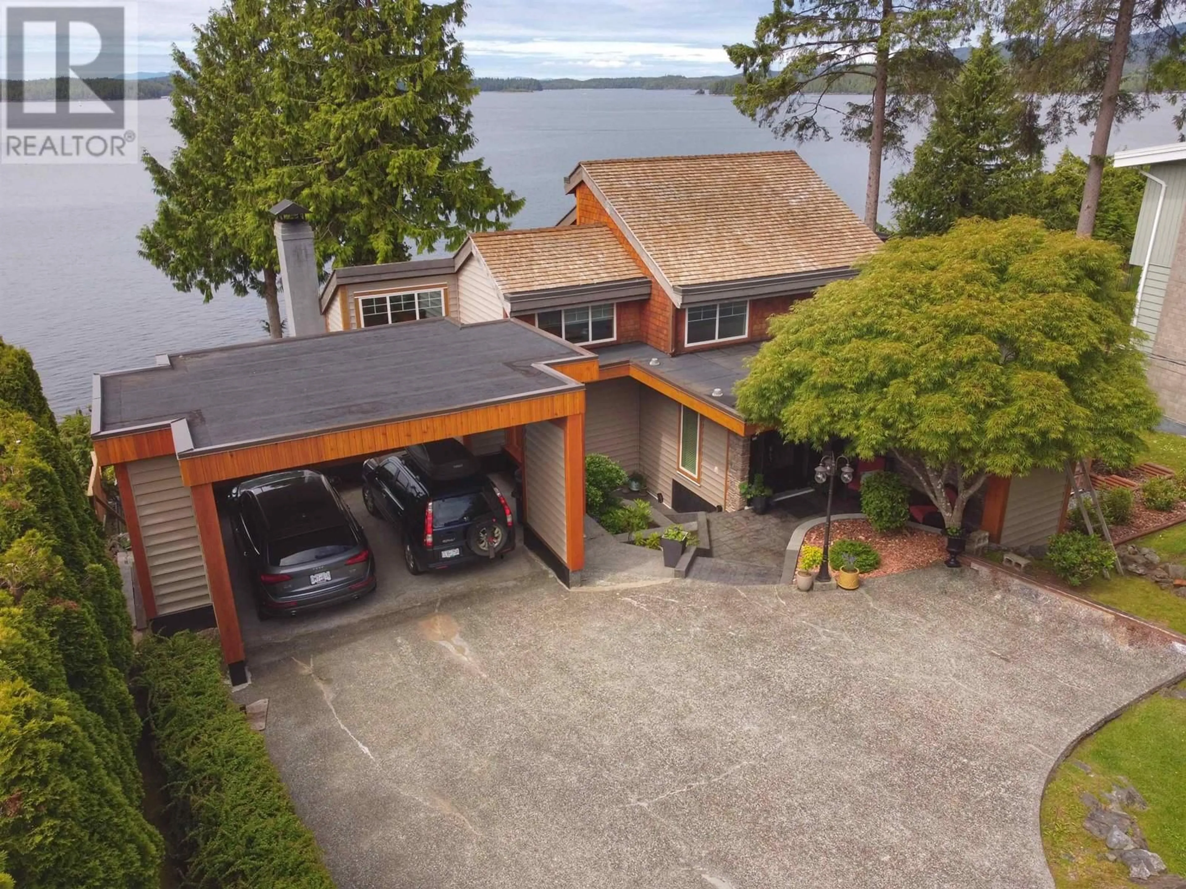 A pic from outside/outdoor area/front of a property/back of a property/a pic from drone, water/lake/river/ocean view for 2130 GRAHAM AVENUE, Prince Rupert British Columbia V8J1C8