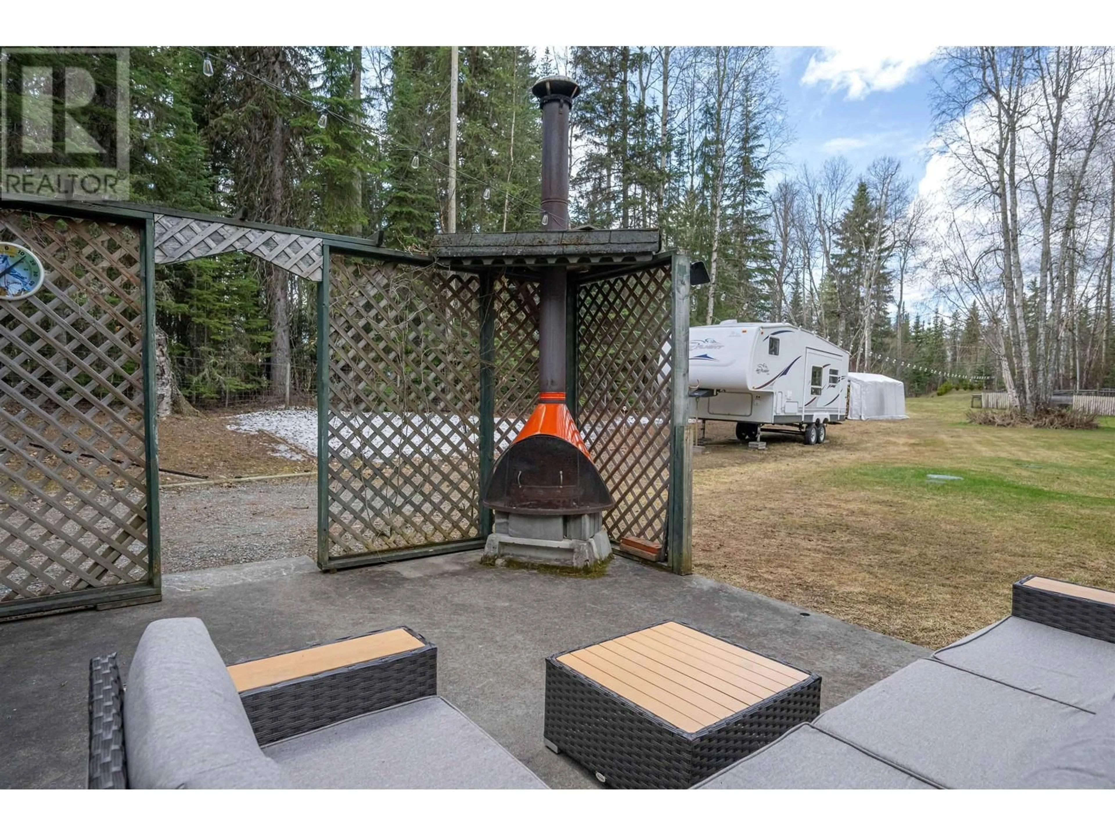 Patio, forest/trees view for 24660 NESSVIEW ROAD, Prince George British Columbia V2K5M7