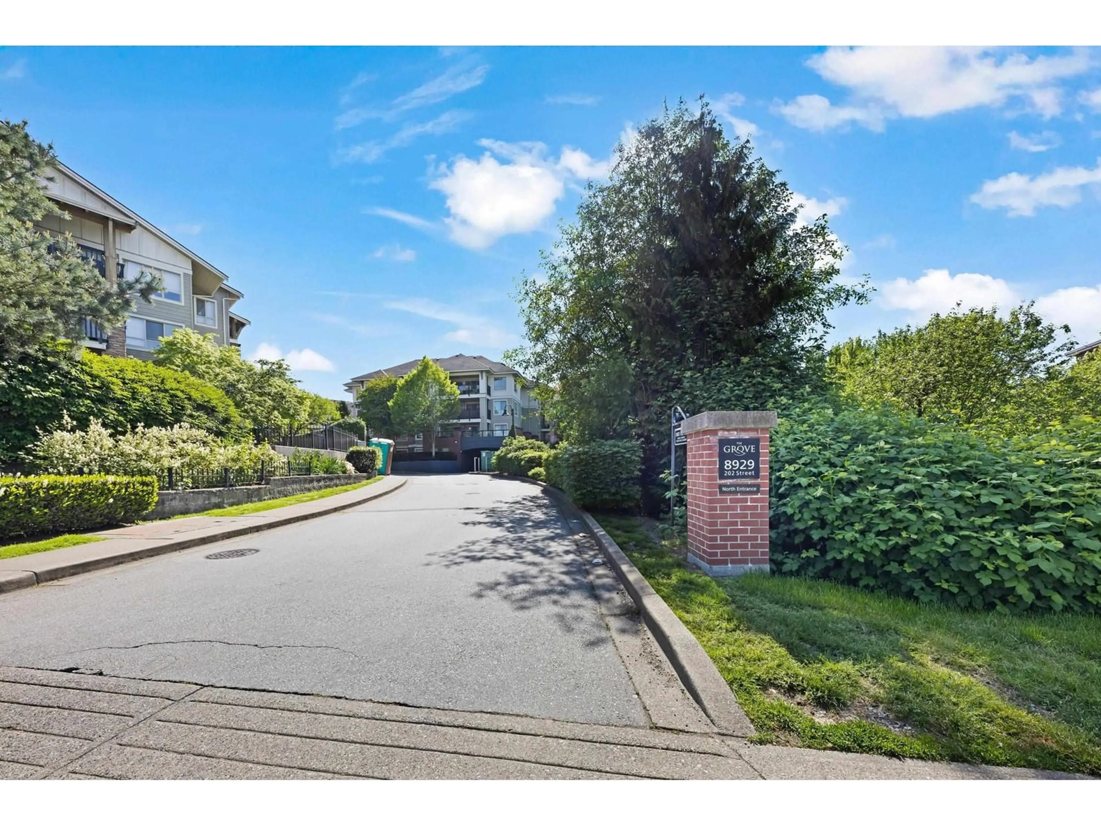 A pic from outside/outdoor area/front of a property/back of a property/a pic from drone, unknown for A205 - 8929 202, Langley British Columbia V1M0B4