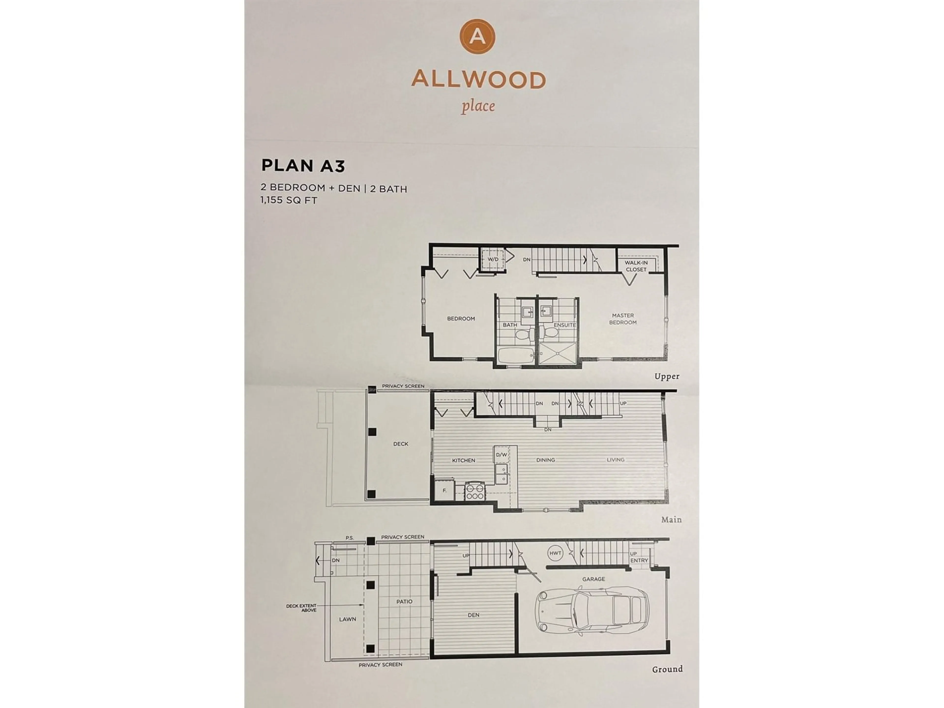 Floor plan for 55 - 32633 SIMON, Abbotsford British Columbia V2T0G9