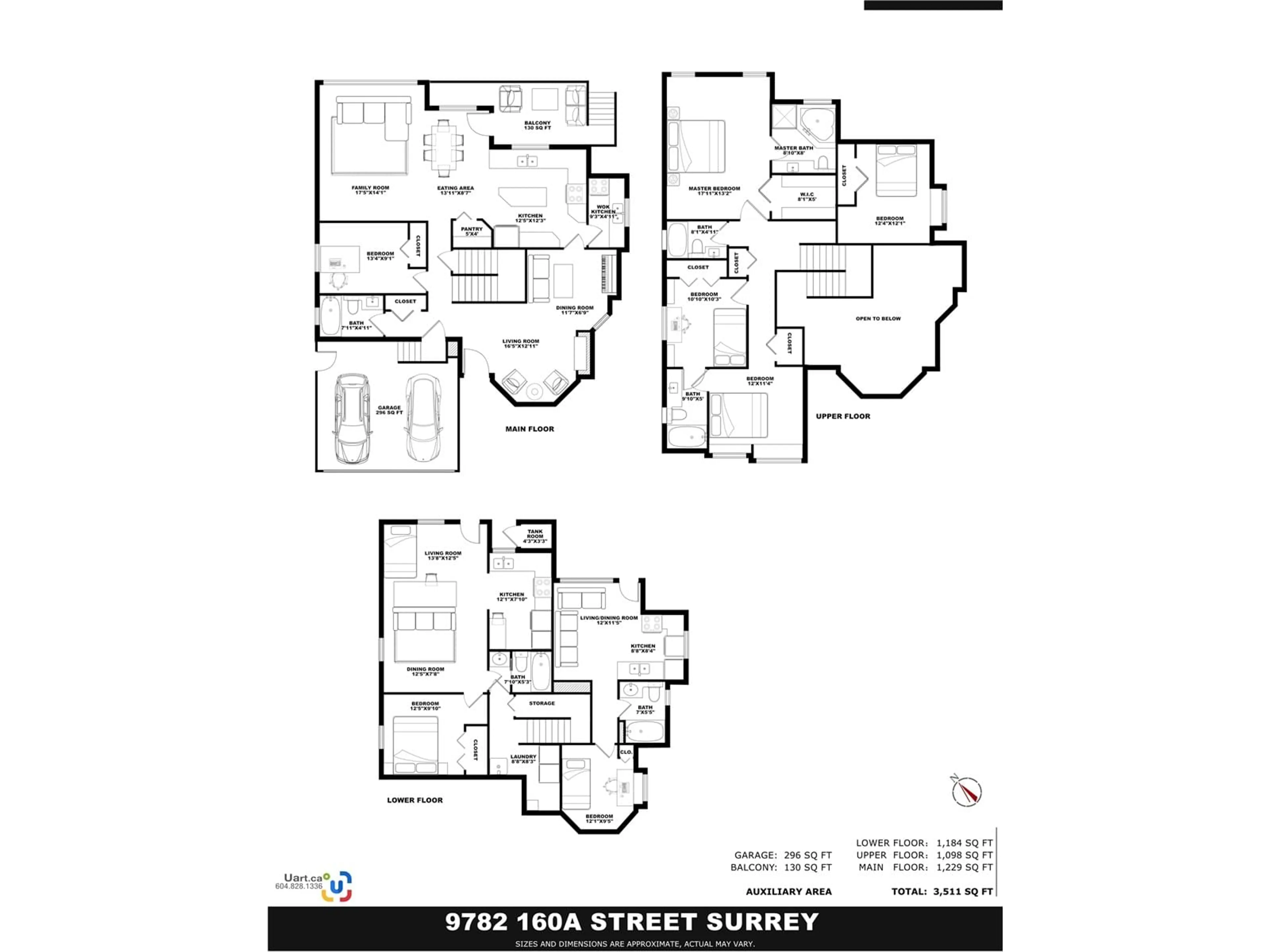 Floor plan for 9782 160A, Surrey British Columbia V4N5M1