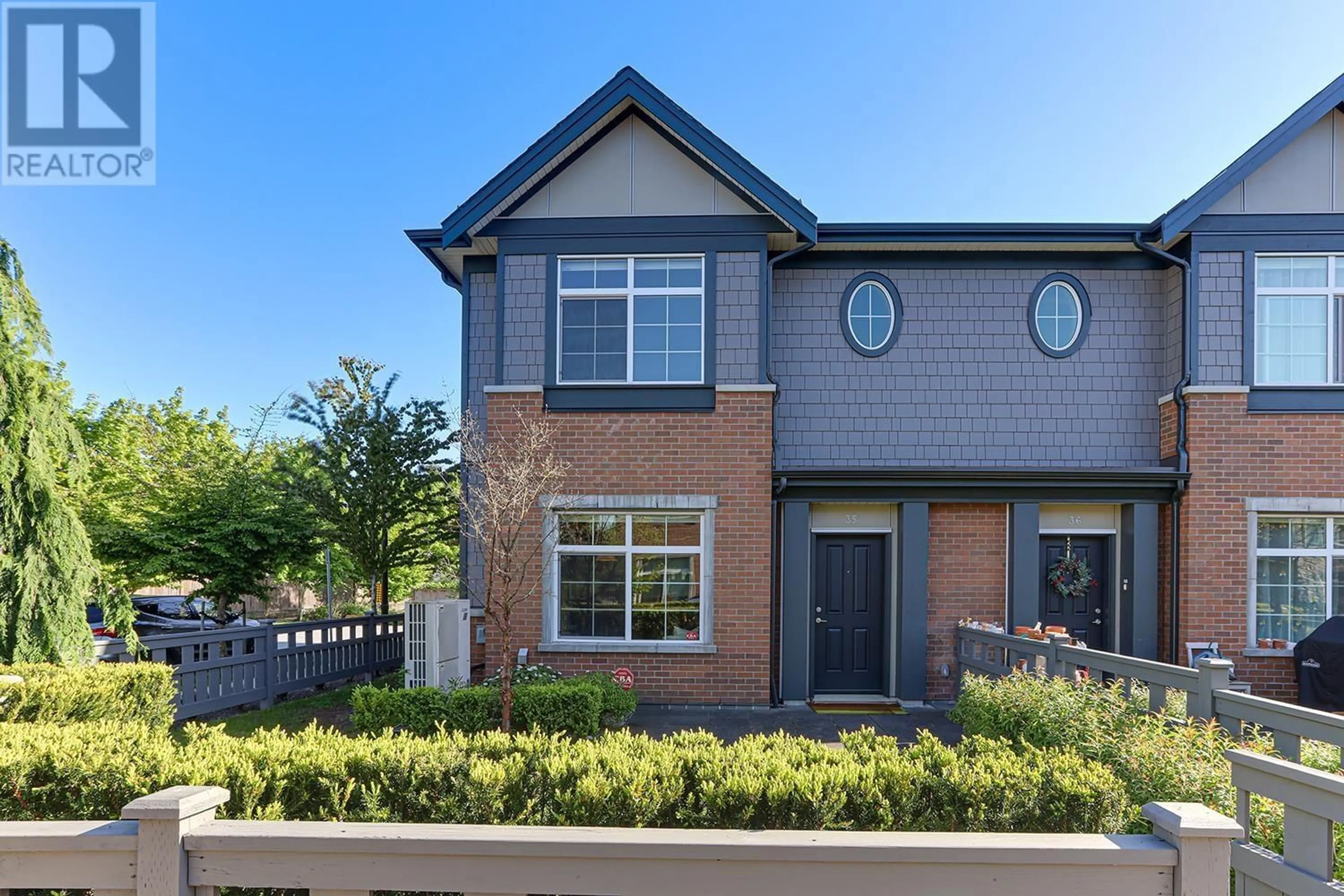 Home with brick exterior material, street for 35 - 7191 LECHOW STREET, Richmond British Columbia V6Y0L1