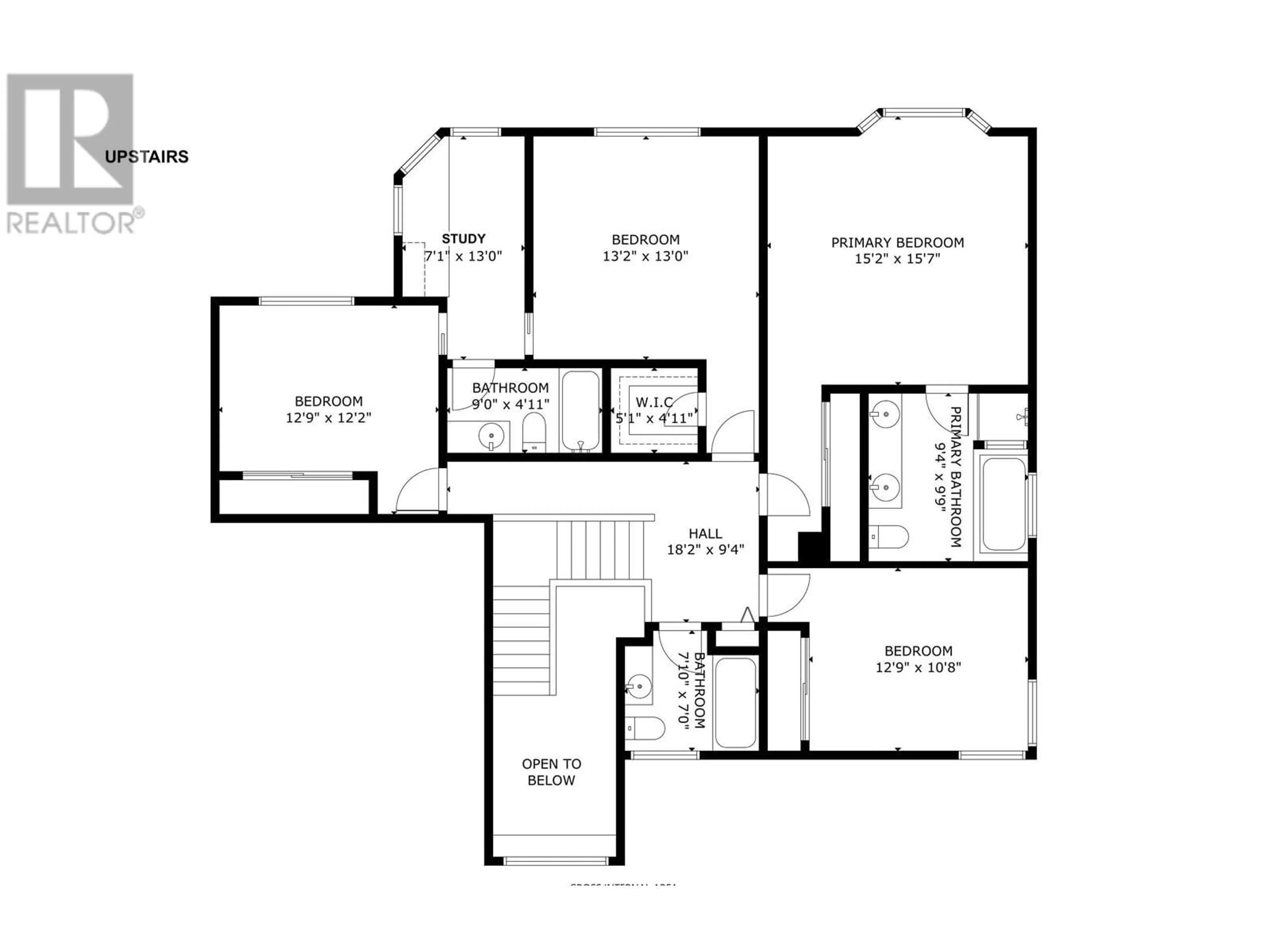 Floor plan for 9808 114 AVENUE, Fort St. John British Columbia V1J6L6
