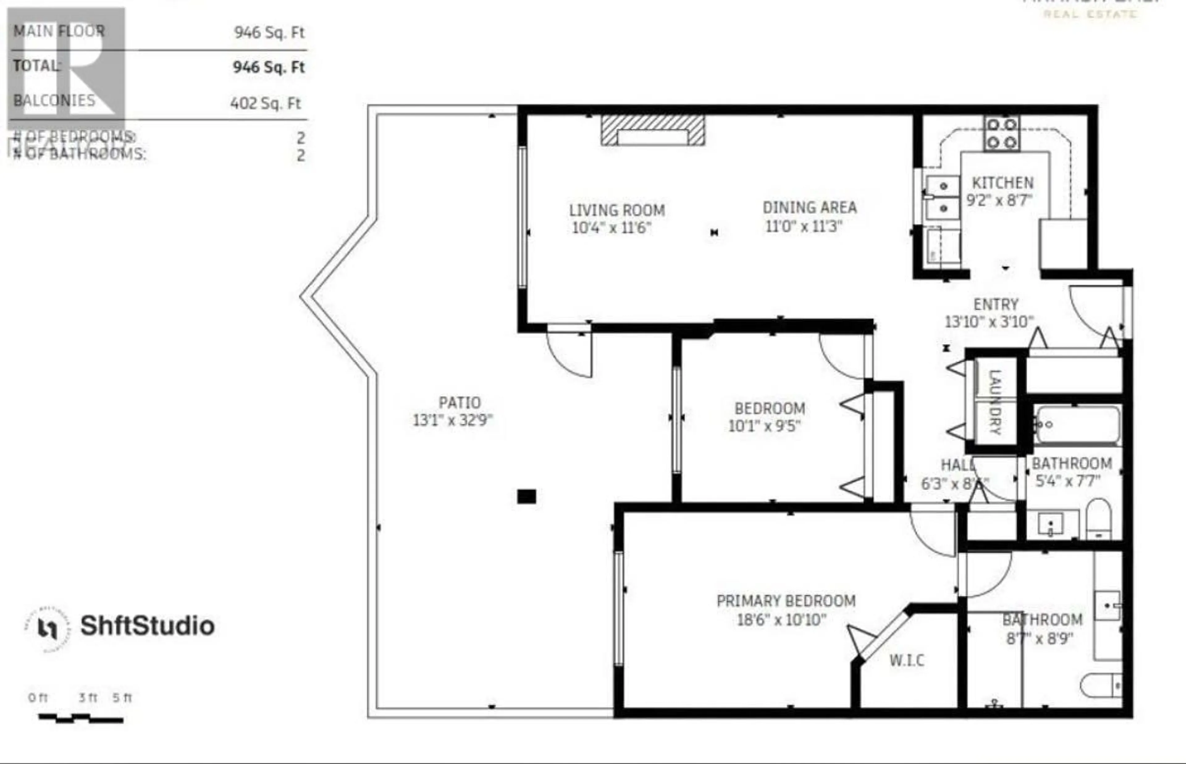 Floor plan for 302 - 8200 JONES ROAD, Richmond British Columbia V6Y3Z2