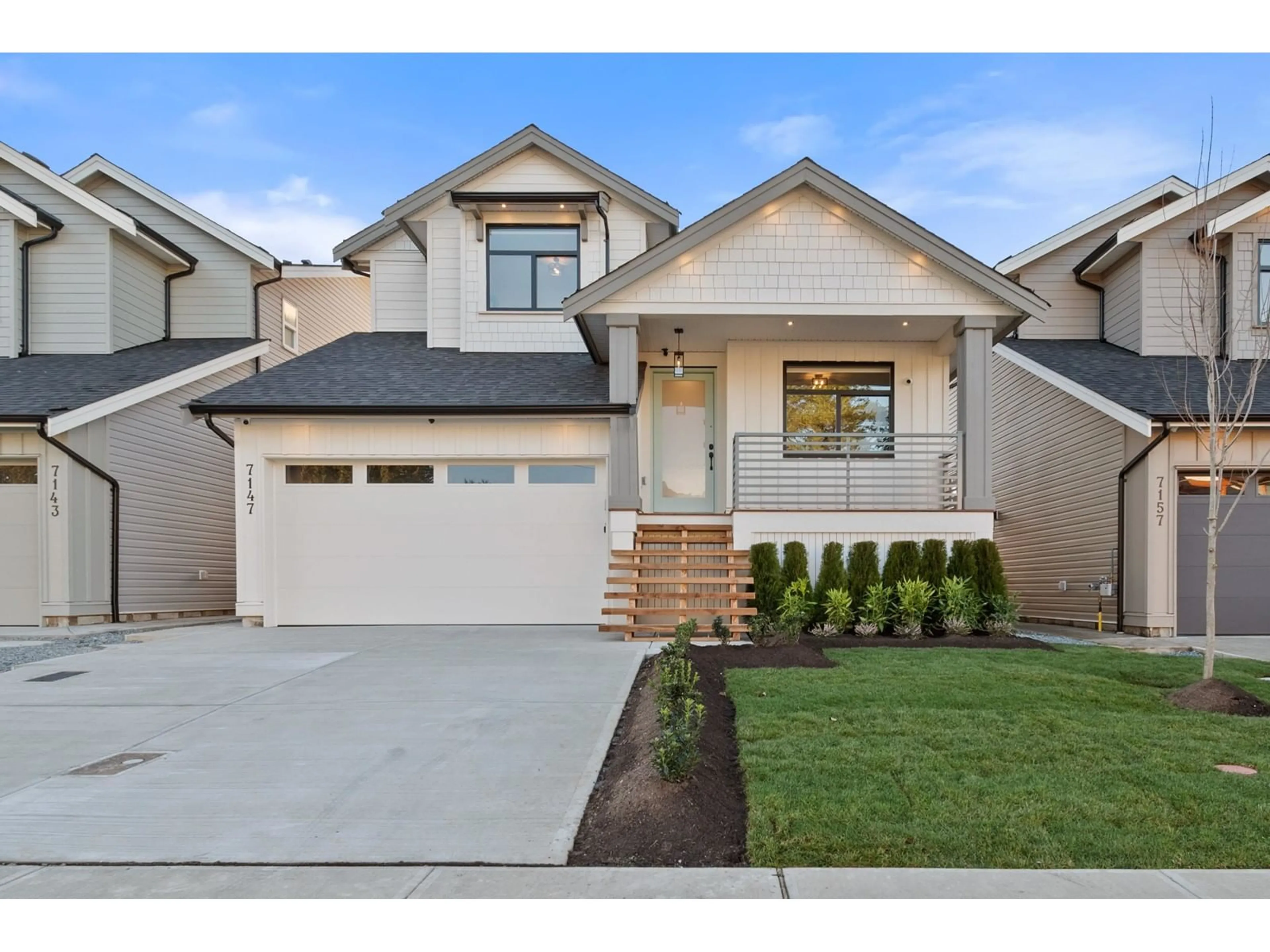 Home with brick exterior material, street for 7147 ELWOOD DRIVE, Chilliwack British Columbia V2R1G8