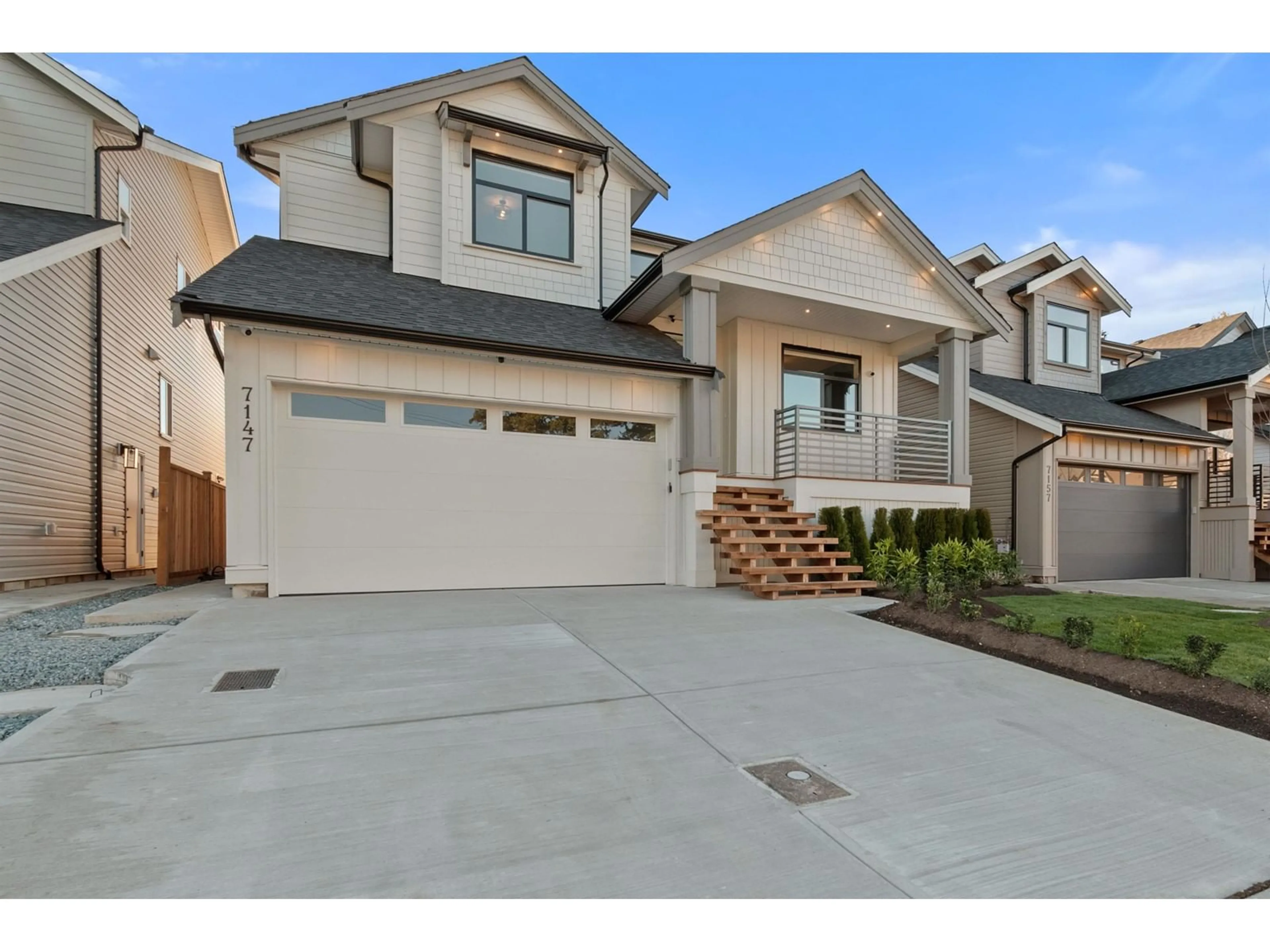 Home with brick exterior material, street for 7147 ELWOOD DRIVE, Chilliwack British Columbia V2R1G8
