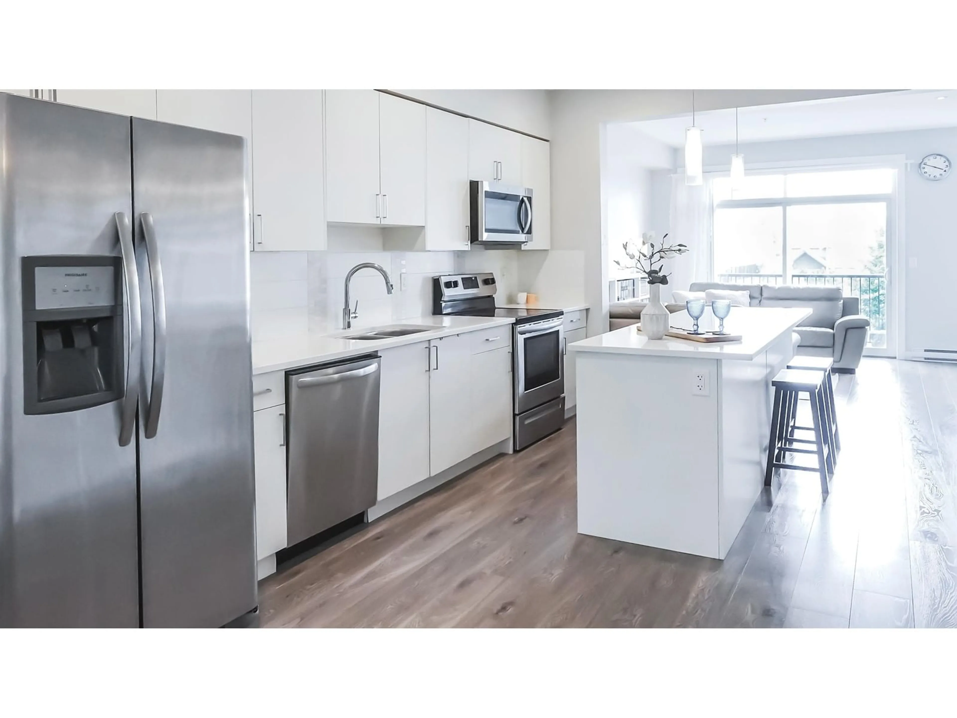 Open concept kitchen, unknown for 65 - 7169 208A, Langley British Columbia V2Y0X2