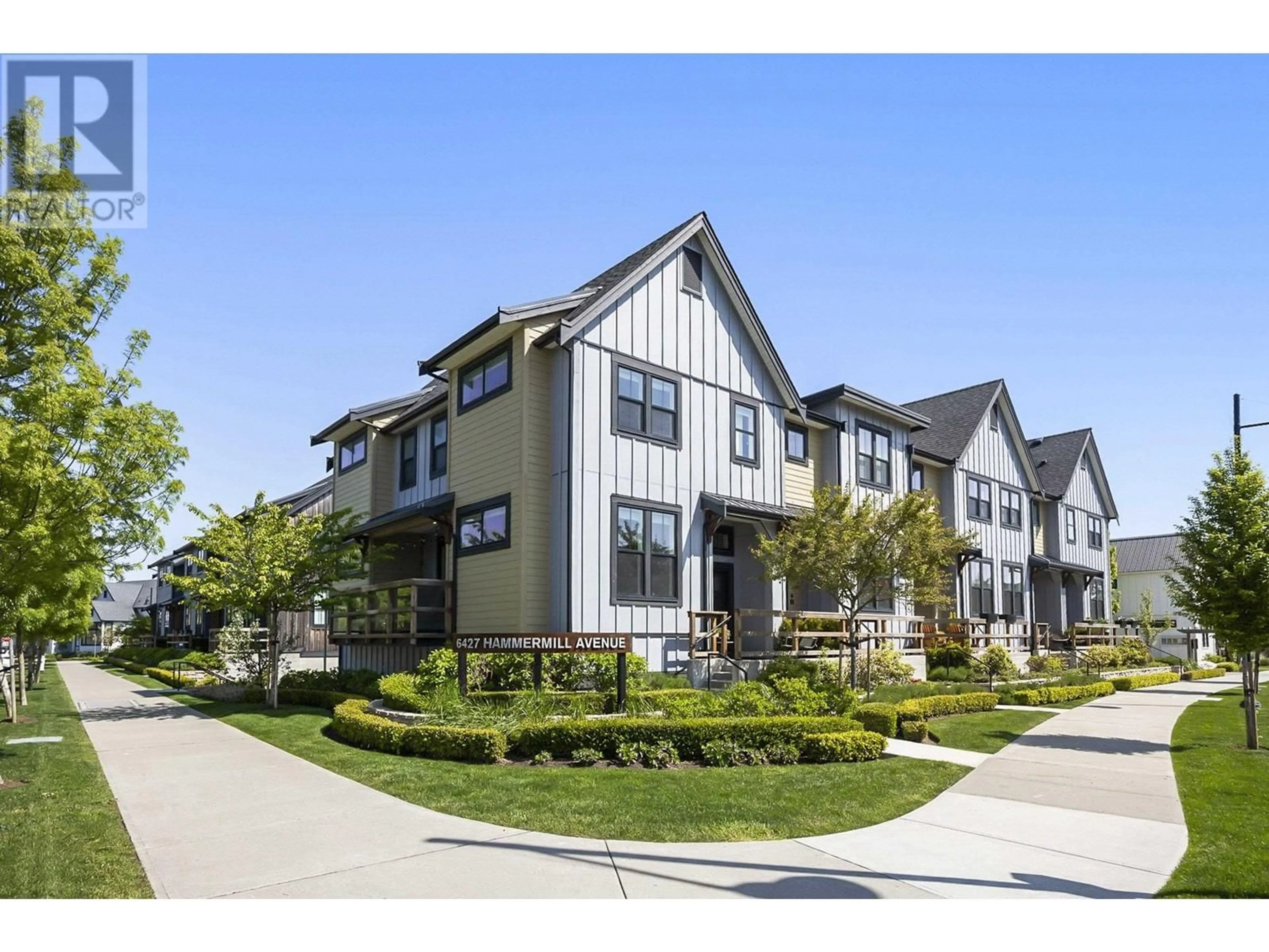 Home with vinyl exterior material, street for 5 - 6427 HAMMERMILL AVENUE, Delta British Columbia V4L0B2