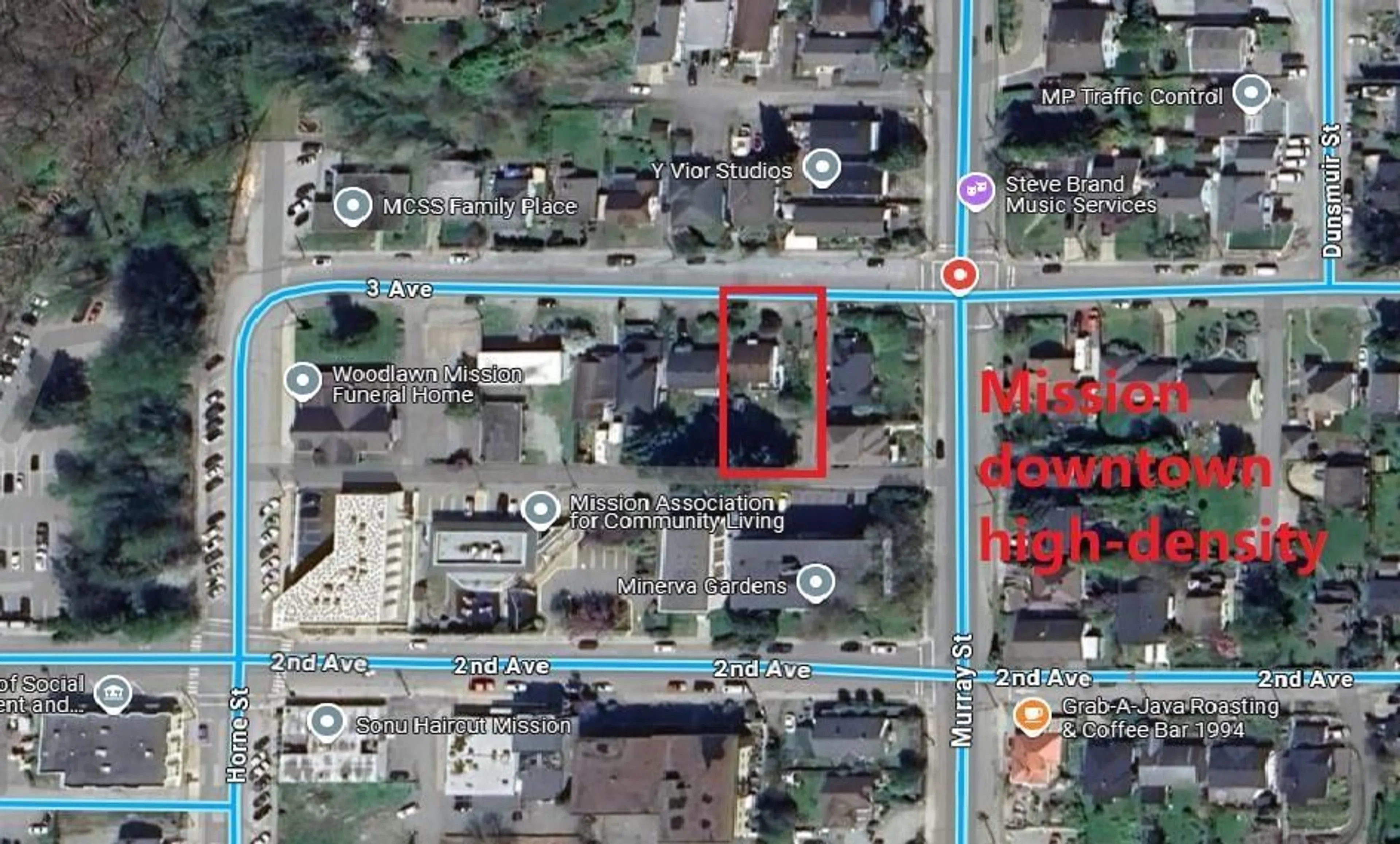 Picture of a map for 33370 3, Mission British Columbia V2V1P2