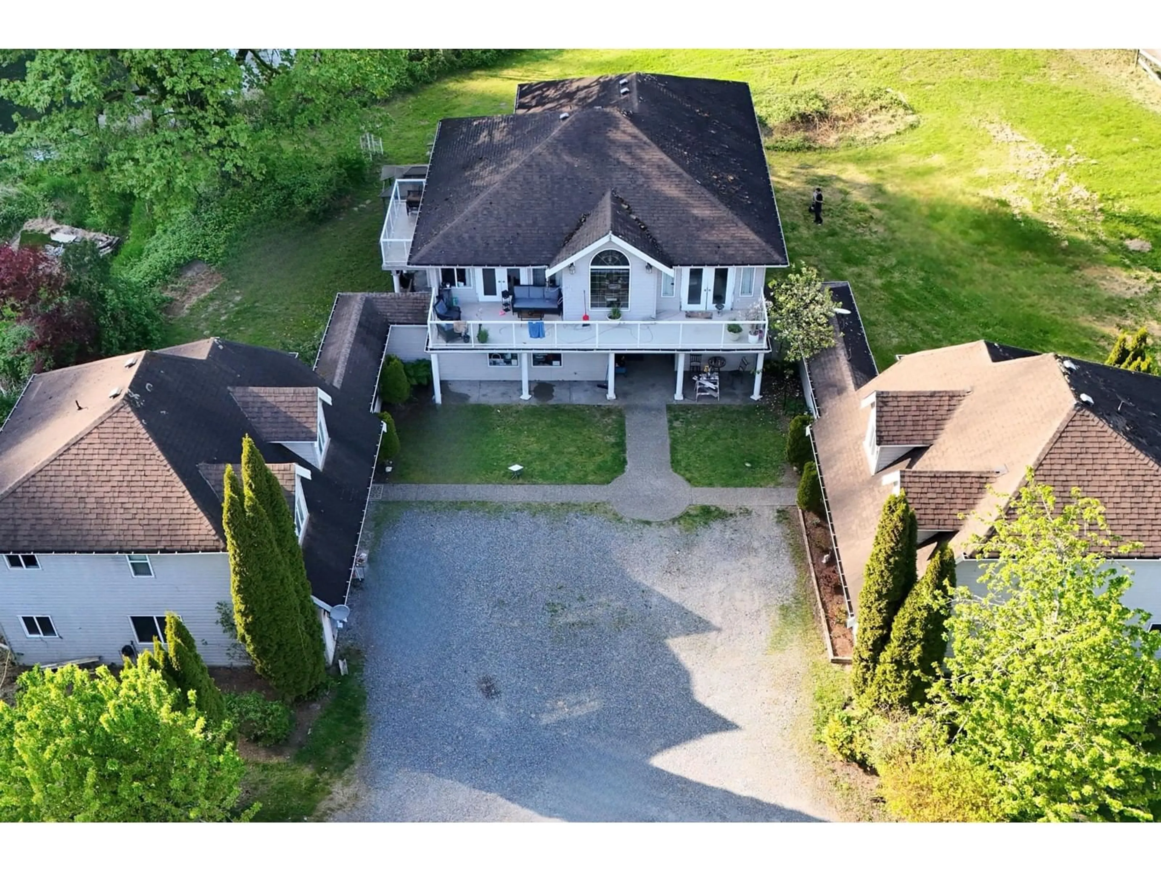 A pic from outside/outdoor area/front of a property/back of a property/a pic from drone, street for 3310 CHAPLIN ROAD, Agassiz British Columbia V0M1A2