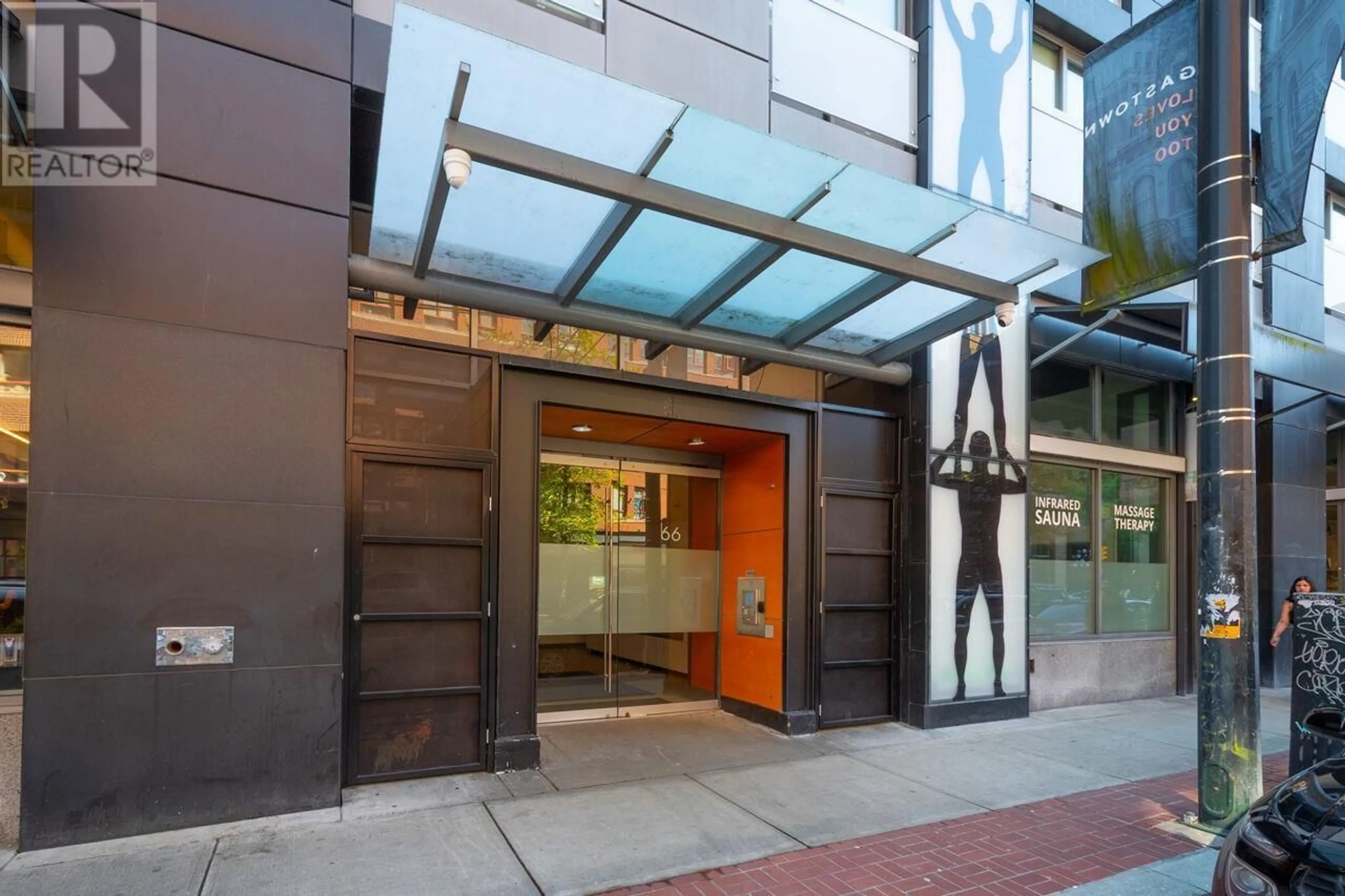 Indoor foyer for 508 - 66 CORDOVA STREET, Vancouver British Columbia V6B0L2