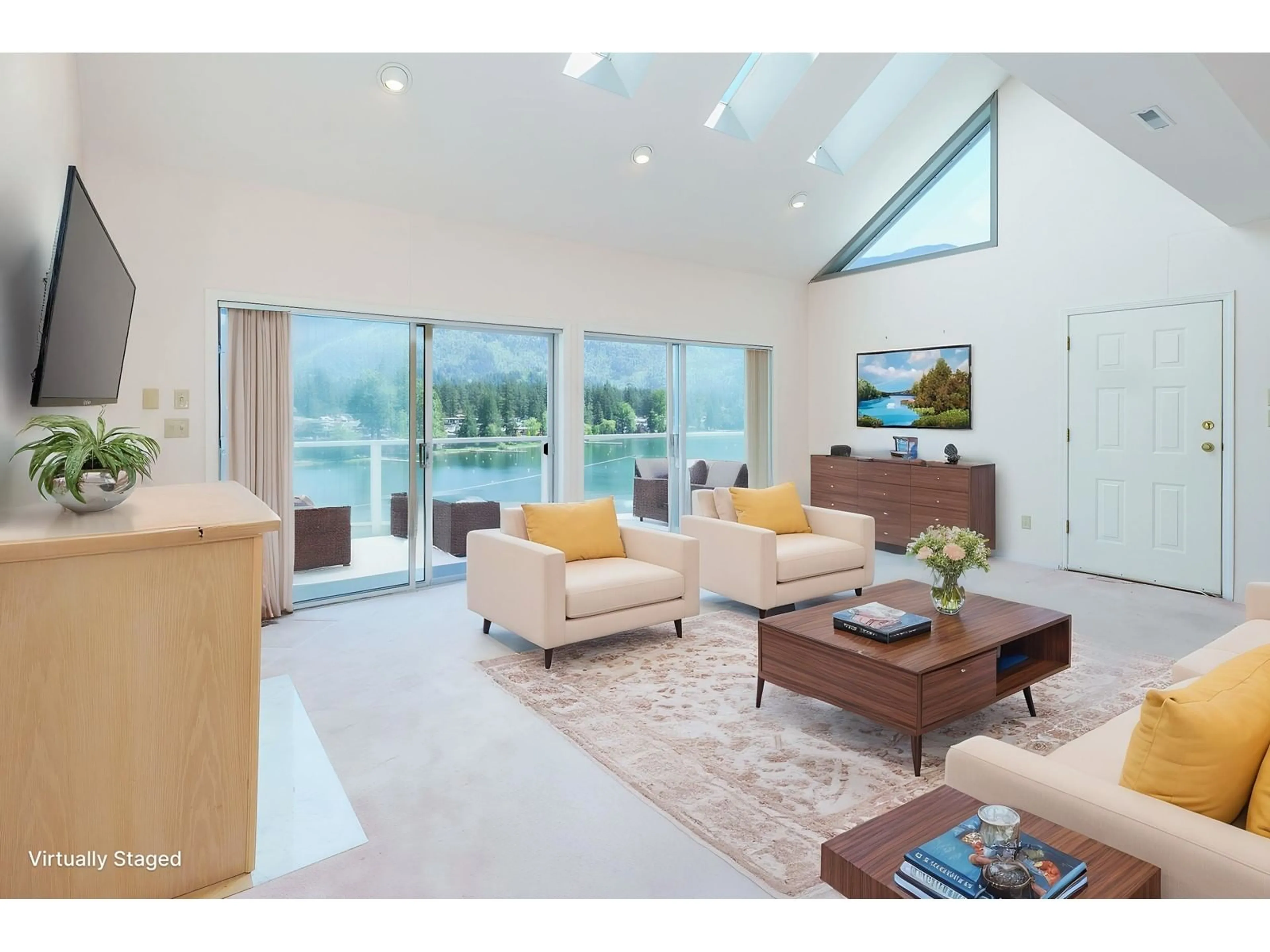 Living room with furniture, unknown for 217 LAKESHORE DRIVE, Cultus Lake British Columbia V2R5A1